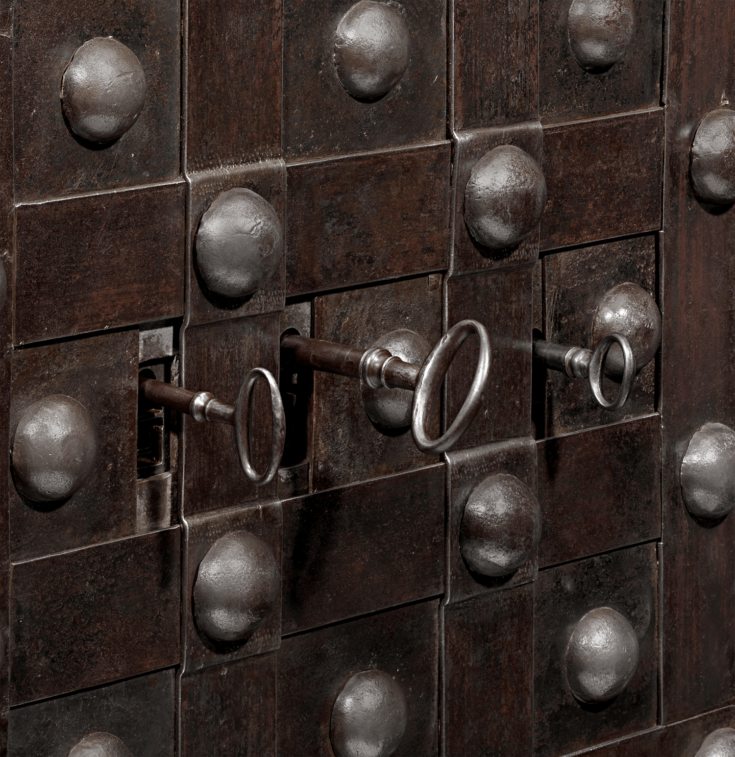 19th-Century French Floor Safe