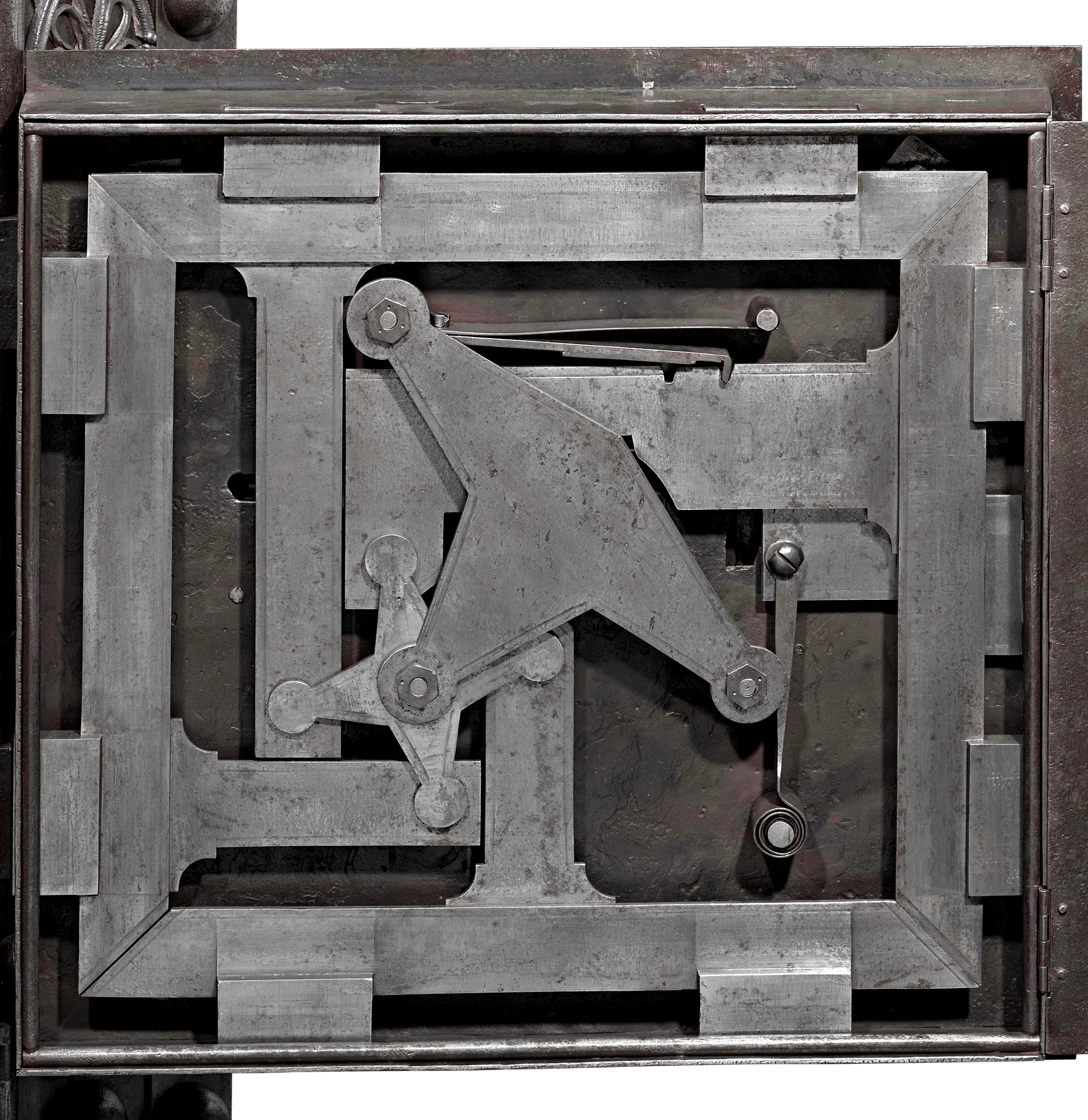 19th-Century French Floor Safe