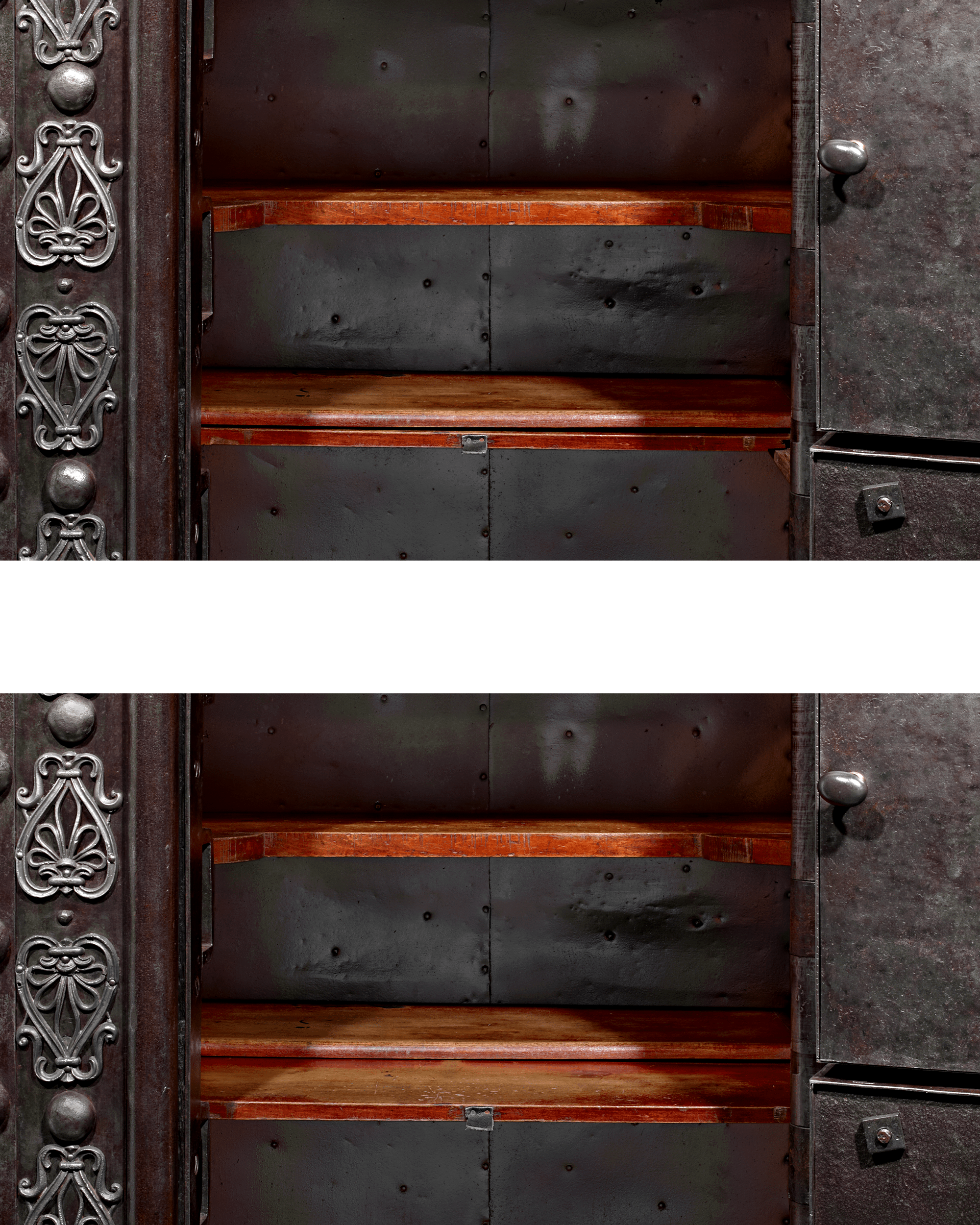 19th-Century French Floor Safe