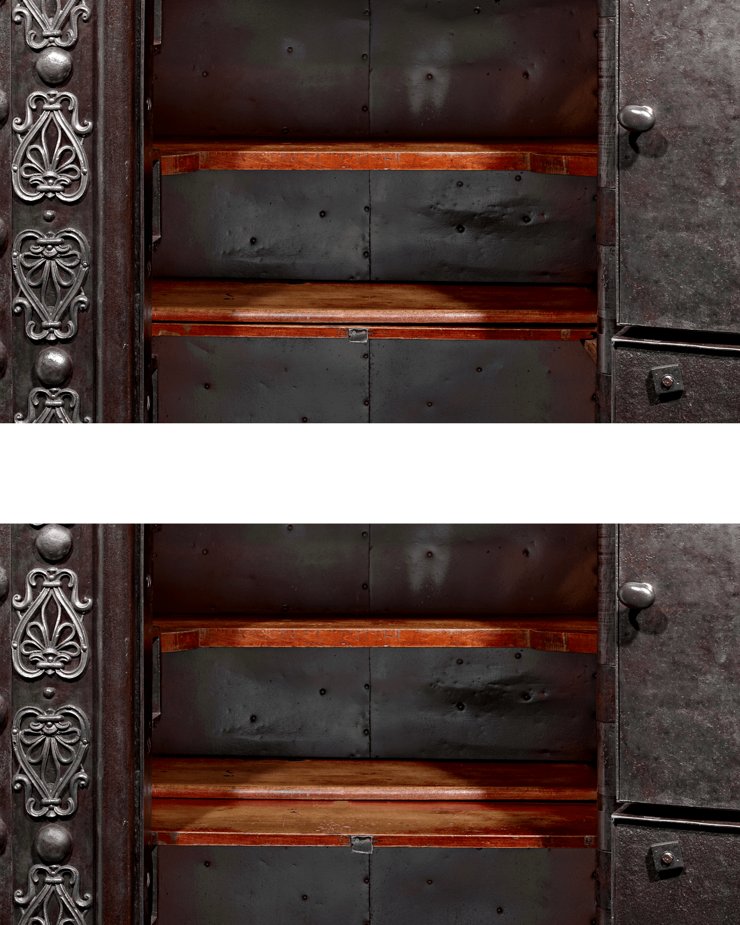 19th-Century French Floor Safe