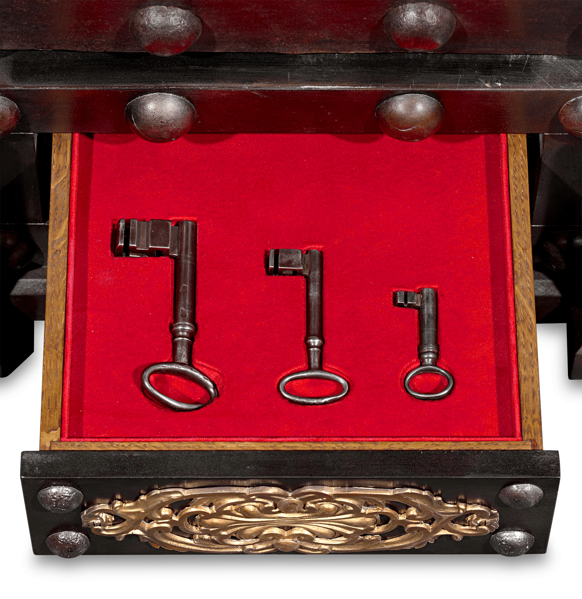 19th-Century French Floor Safe