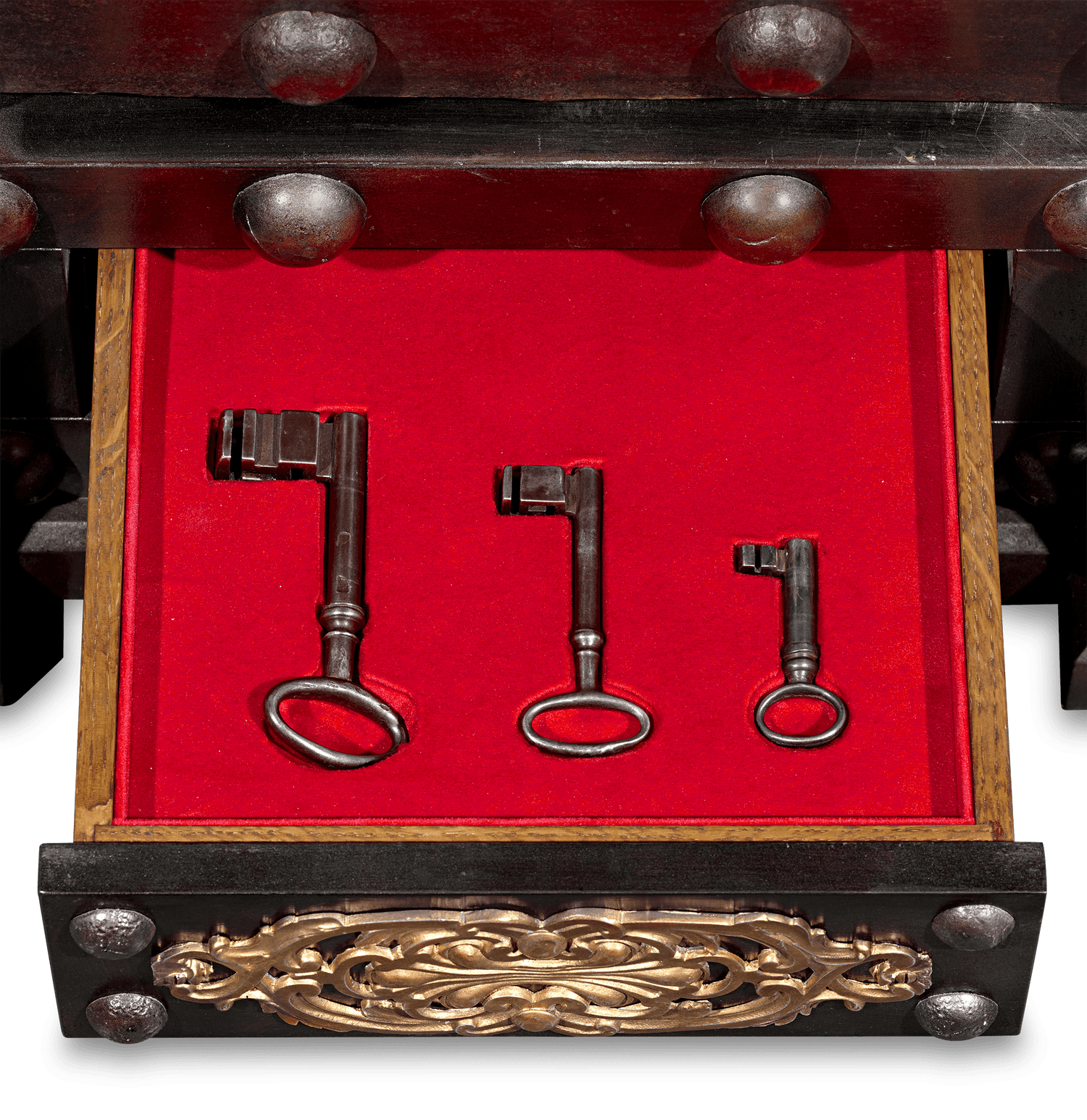 19th-Century French Floor Safe