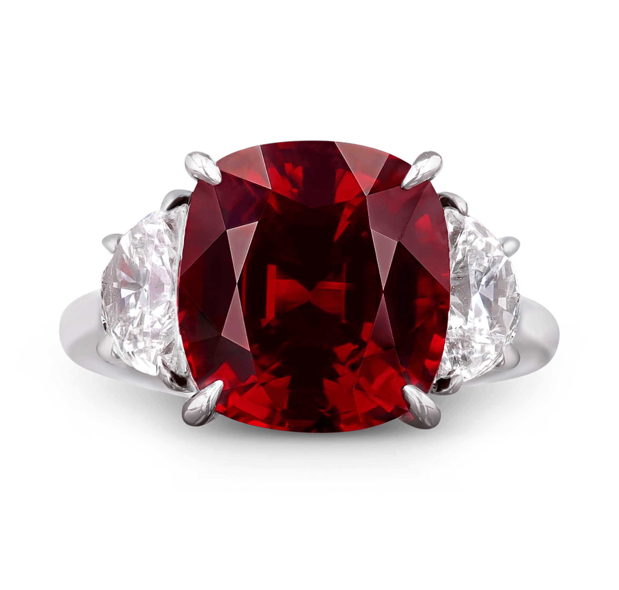 Untreated Burma Spinel Ring, 10.25 Carats