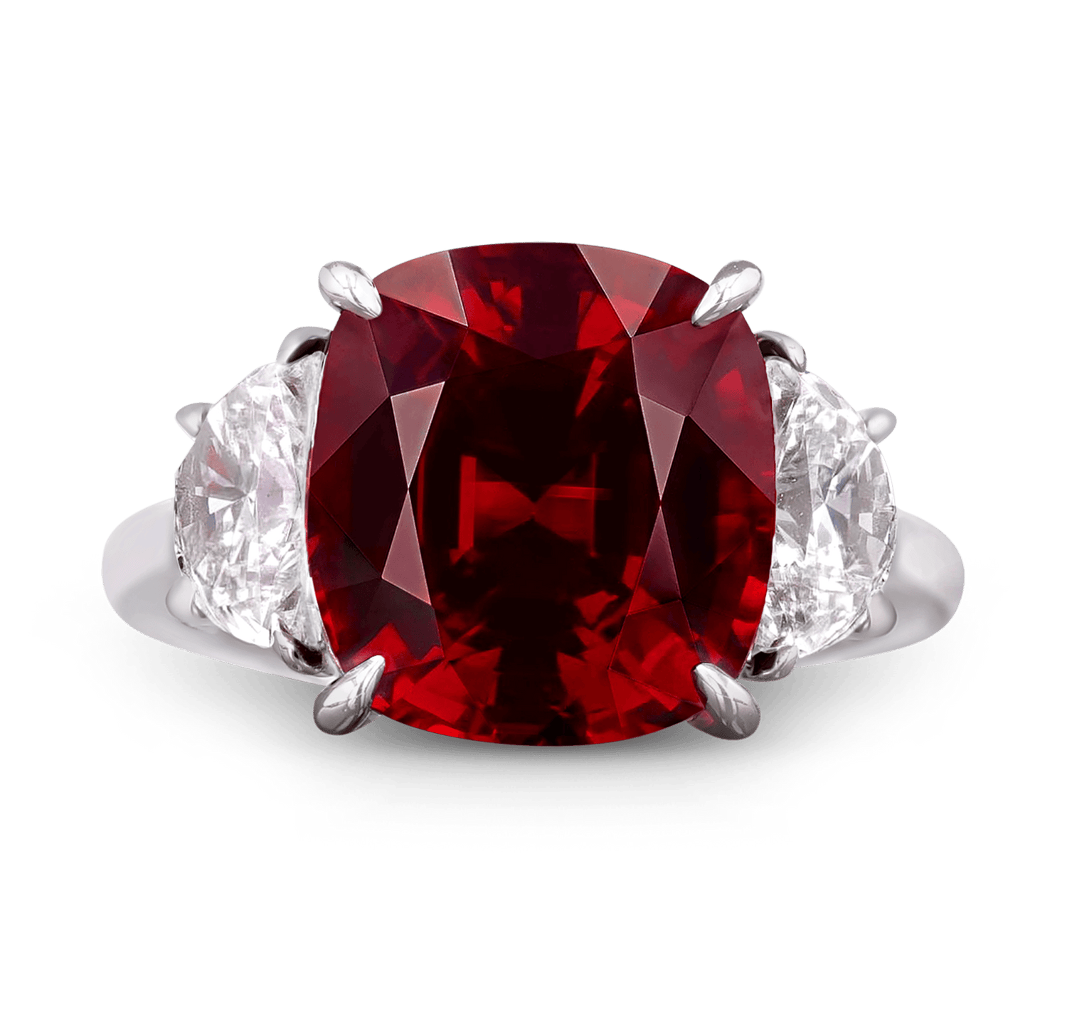 Untreated Burma Spinel Ring, 10.25 Carats