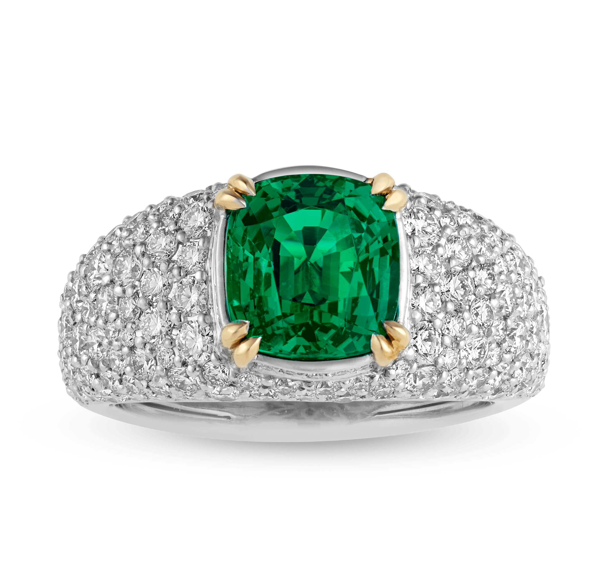 Kat Florence Emerald Ring, 2.91 Carats