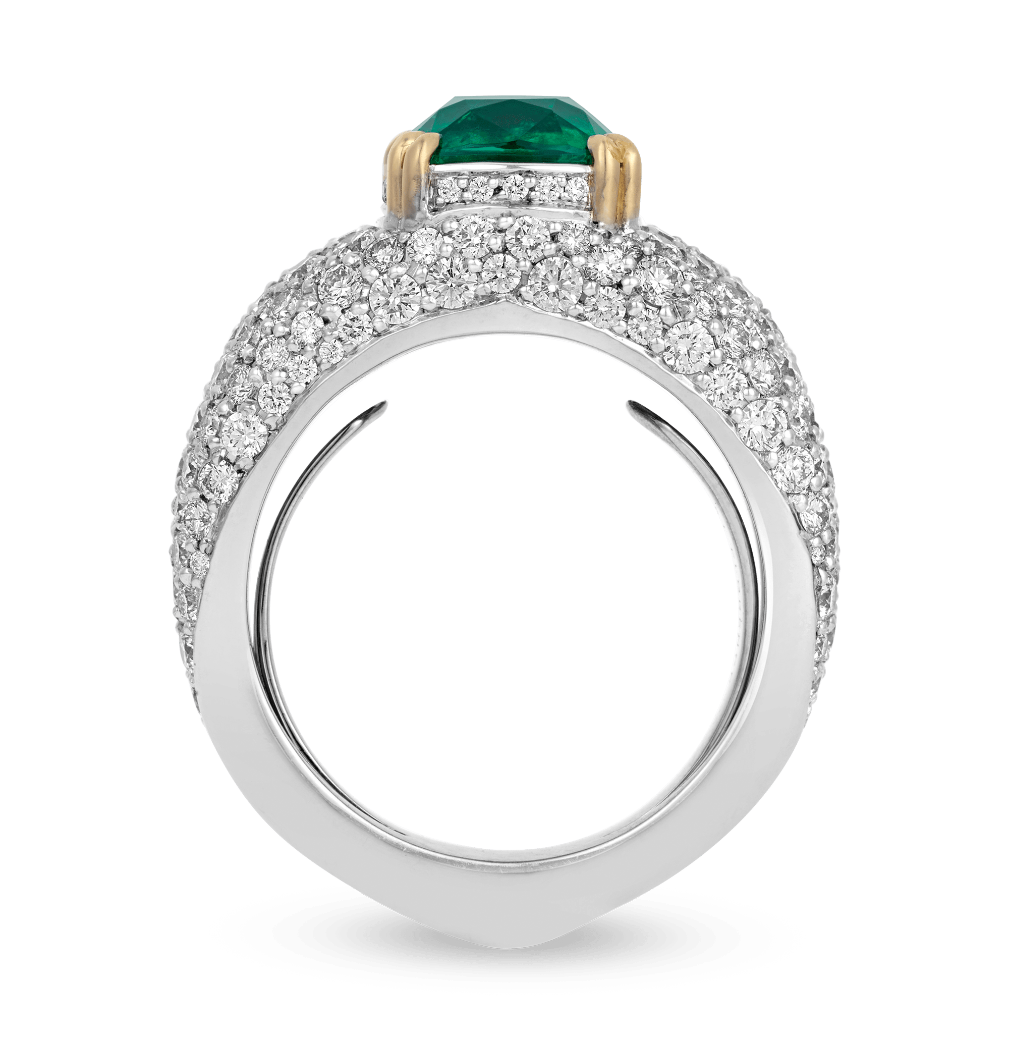 Kat Florence Emerald Ring, 2.91 Carats