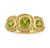 Extraterrestrial Peridot Ring, 1.64 Carats