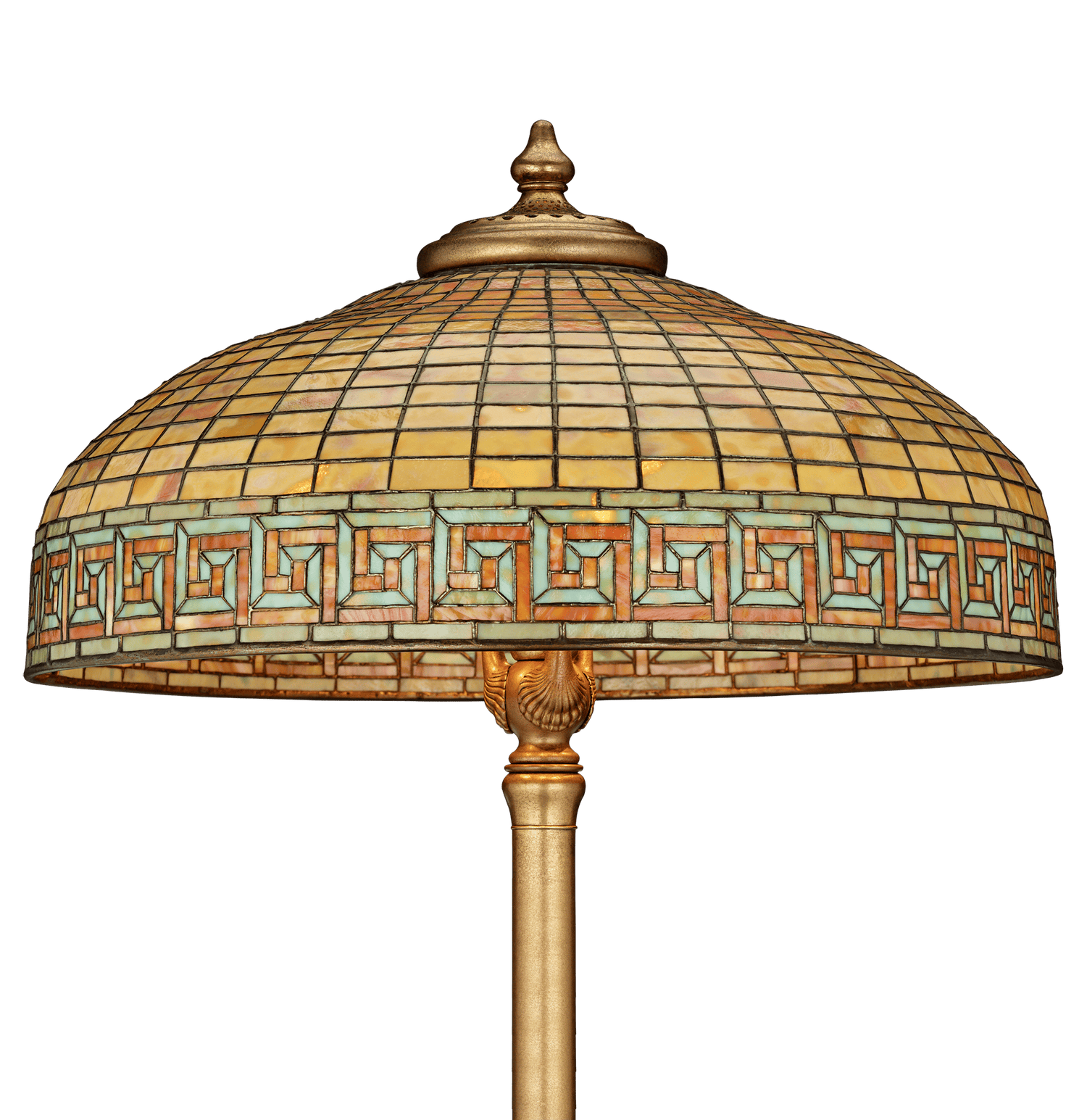 Tiffany Studios Greek Key Floor Lamp