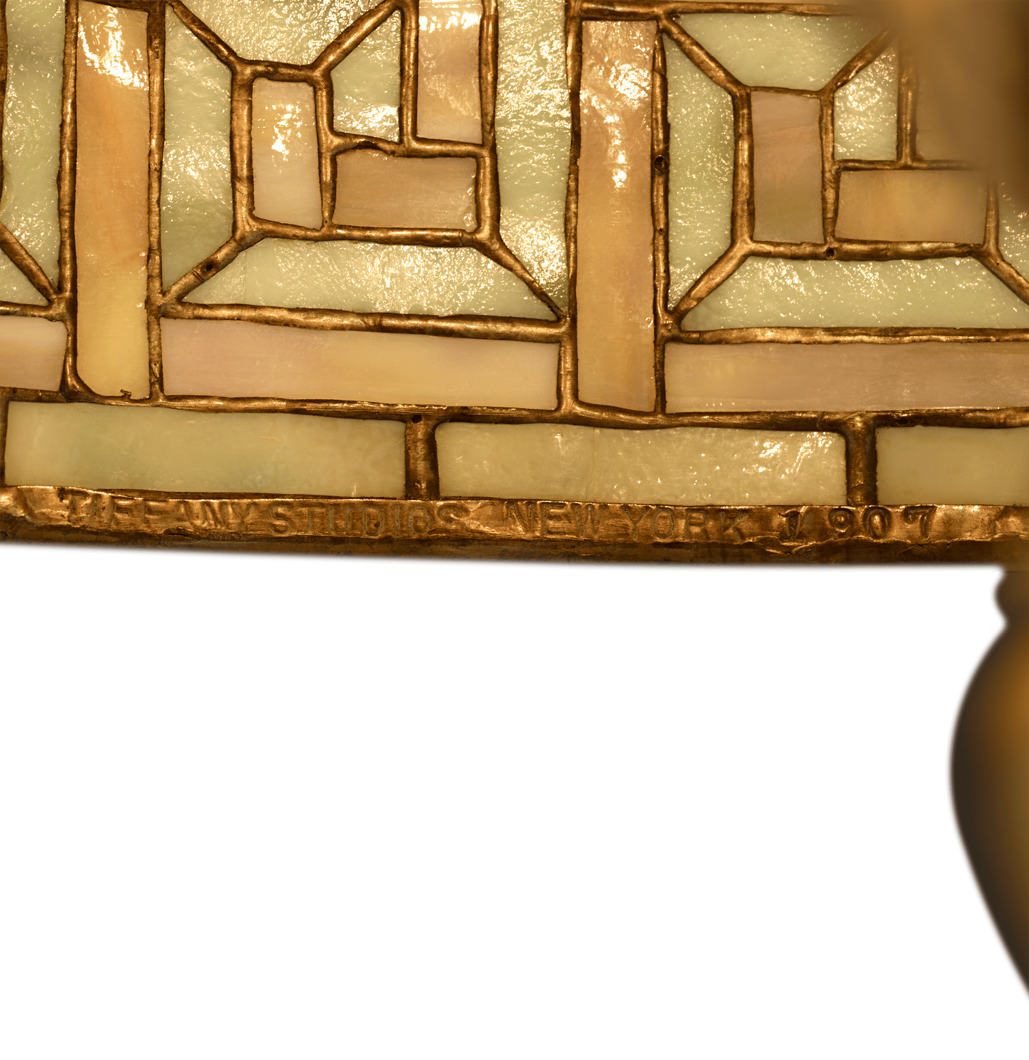 Tiffany Studios Greek Key Floor Lamp