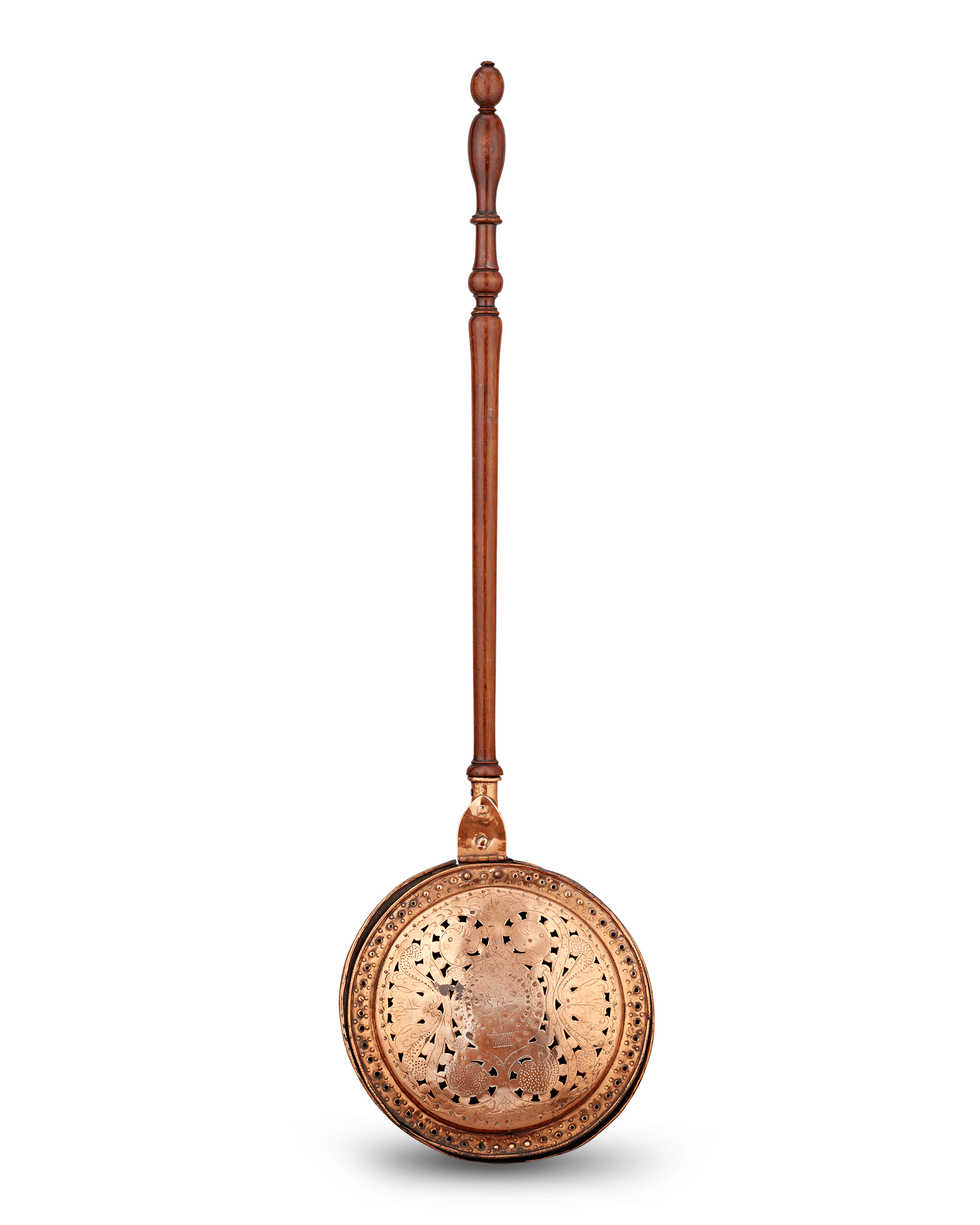 Spun Brass Bed Warmer