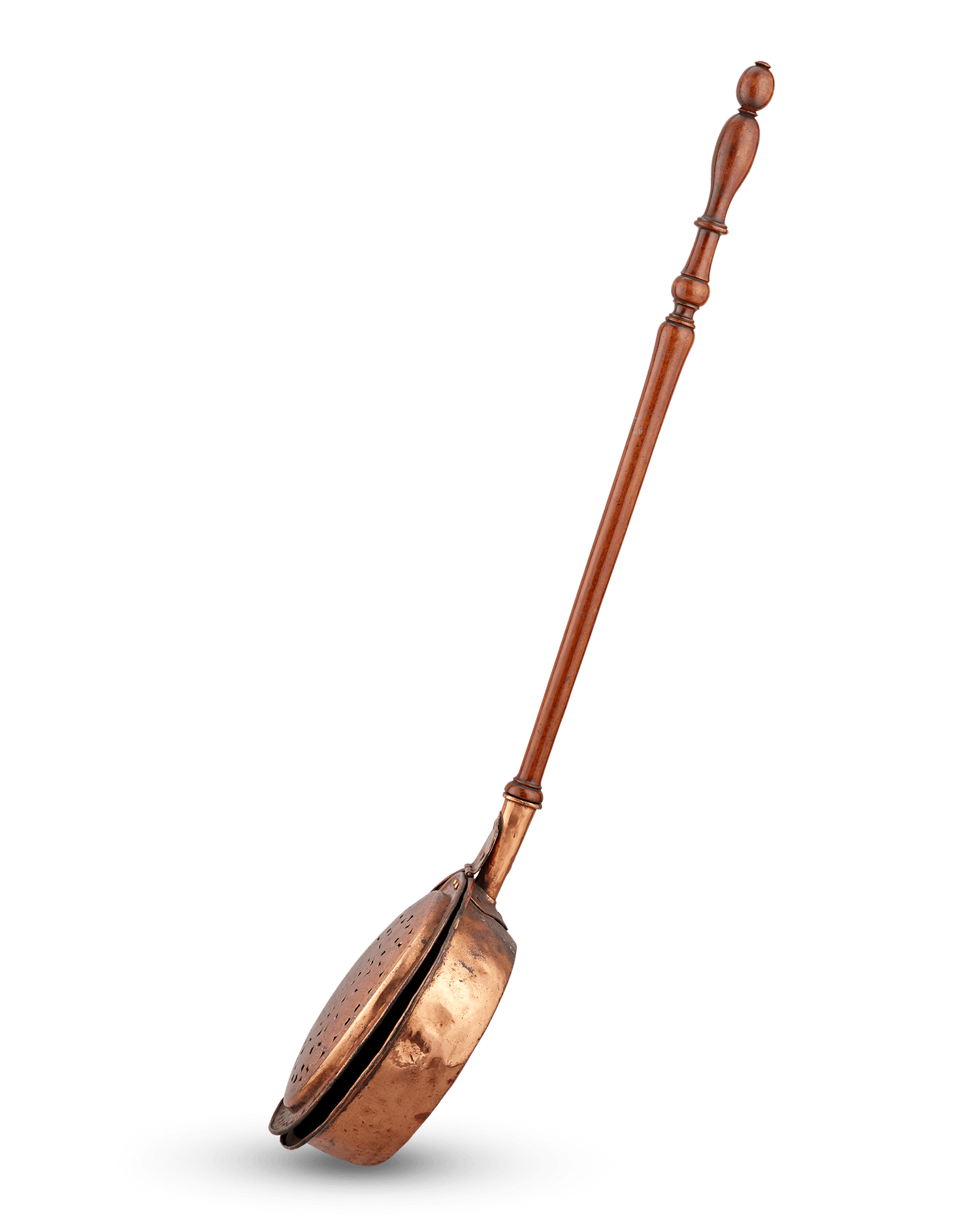 Spun Brass Bed Warmer