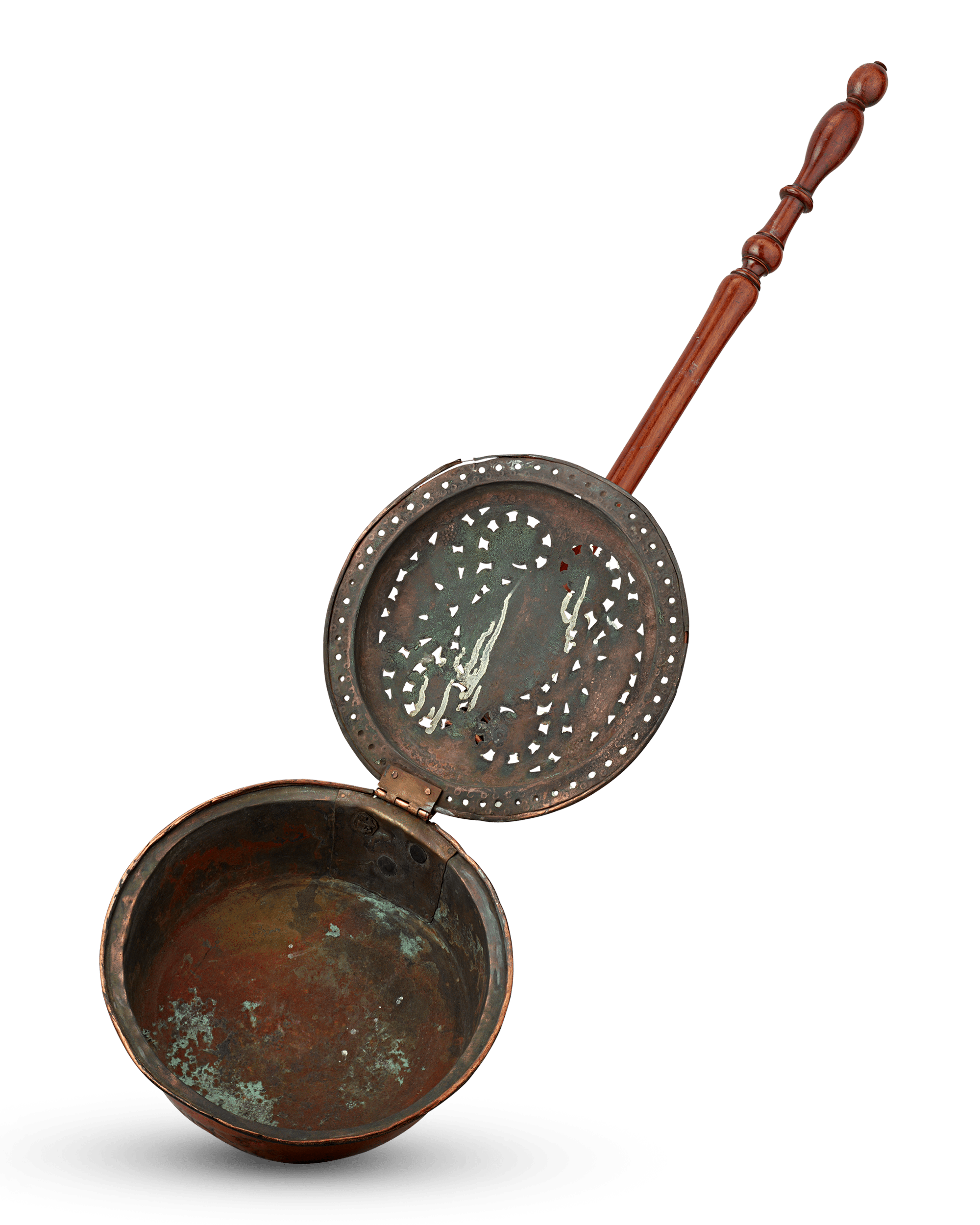 Spun Brass Bed Warmer