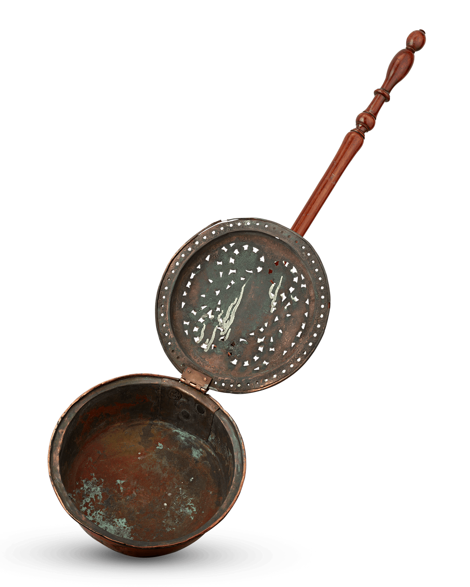 Spun Brass Bed Warmer