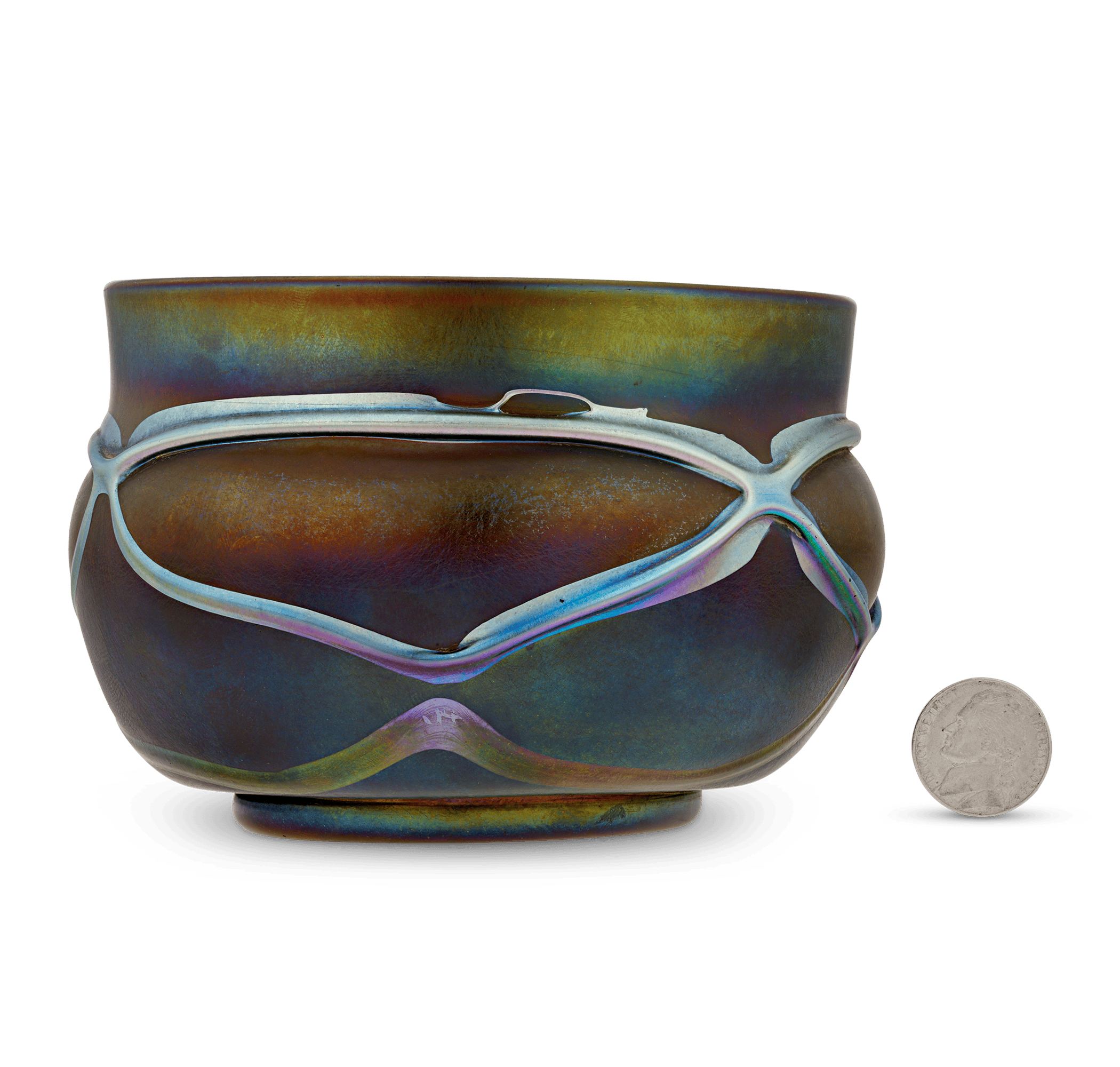 Tiffany Studios Favrile Glass Vase