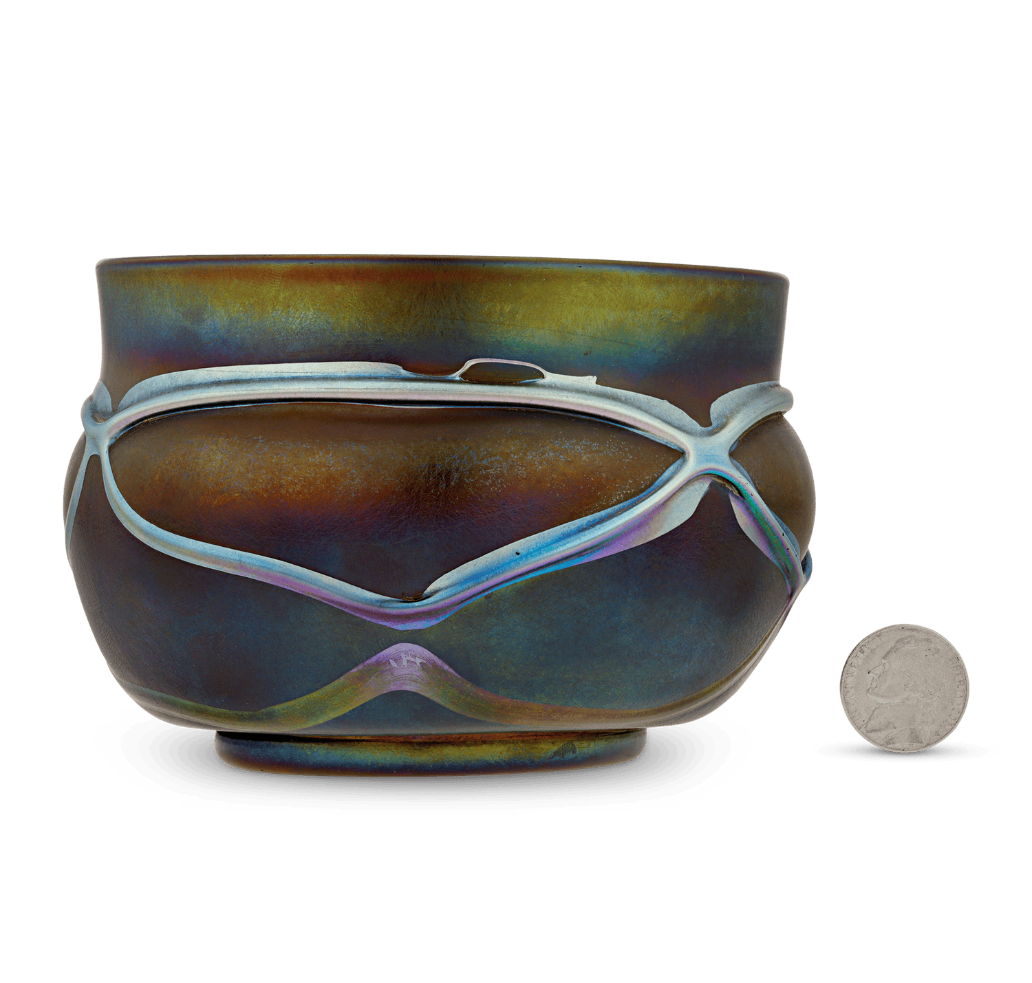 Tiffany Studios Favrile Glass Vase