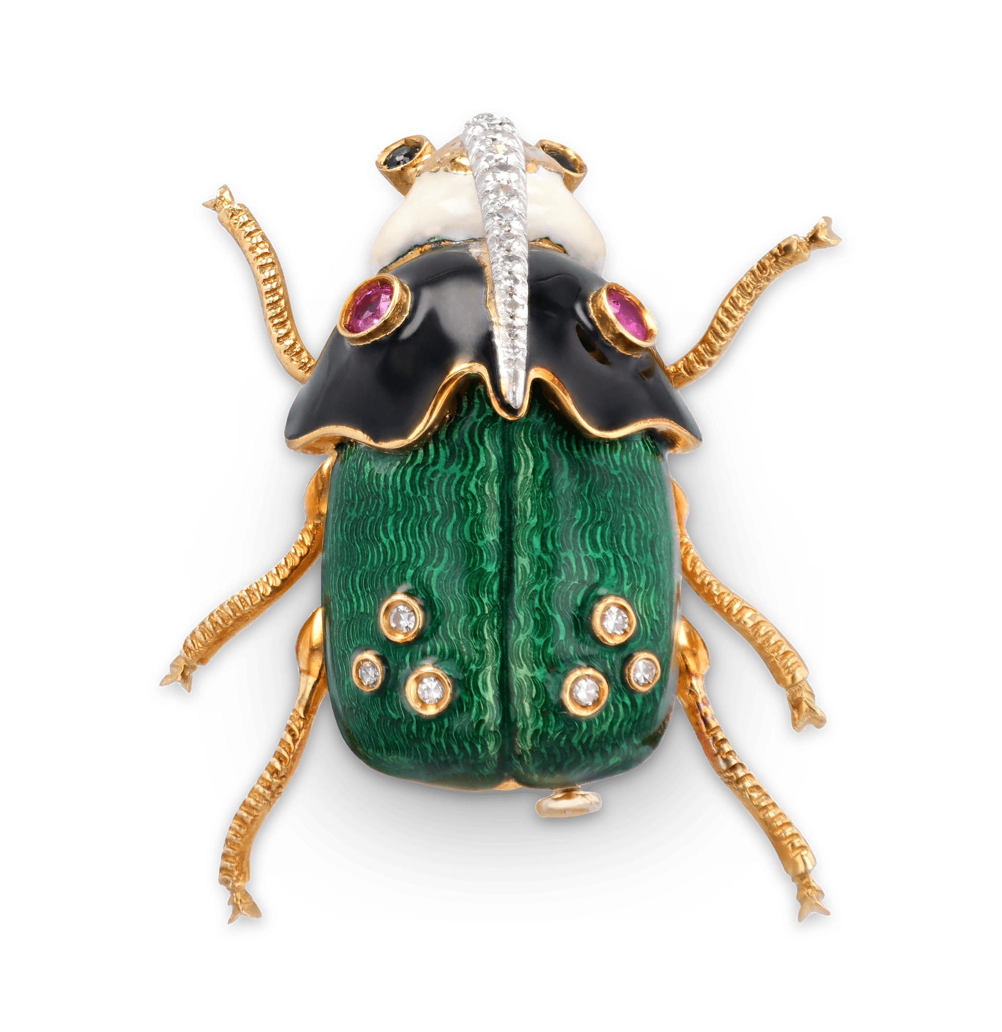 Asprey & Co. Beetle Brooch