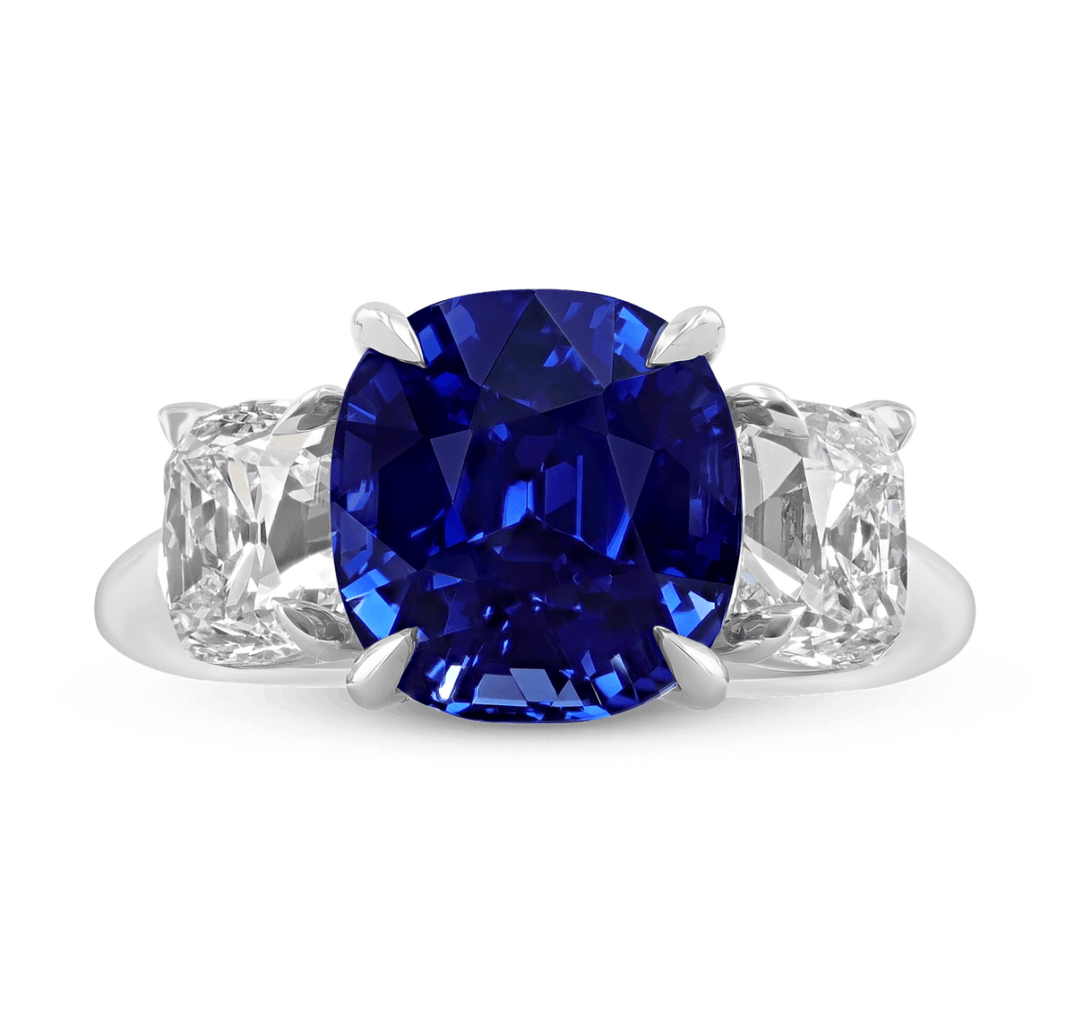 Ceylon Sapphire Ring, 5.87 carats