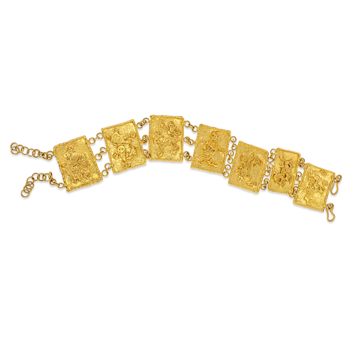 Jean Mahie Charming Monsters Gold Necklace