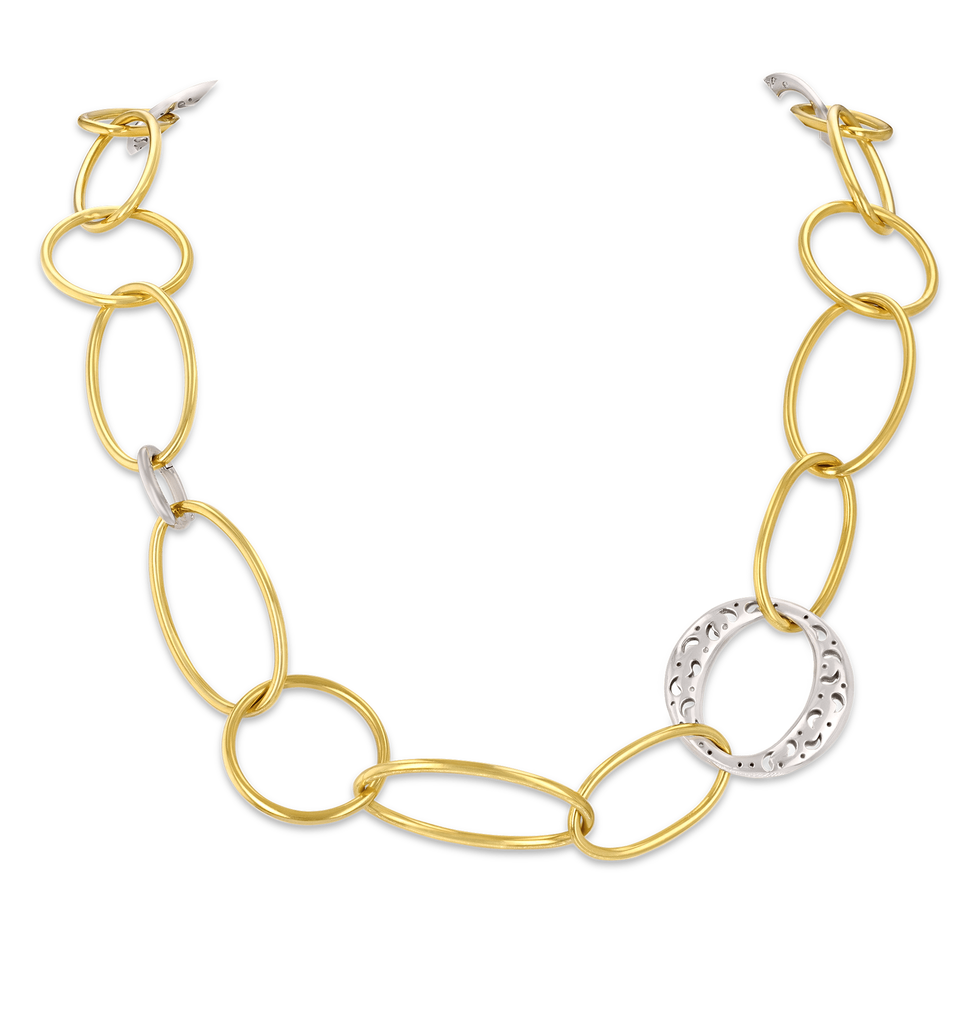 Nicolis Cola Gold Link Necklace