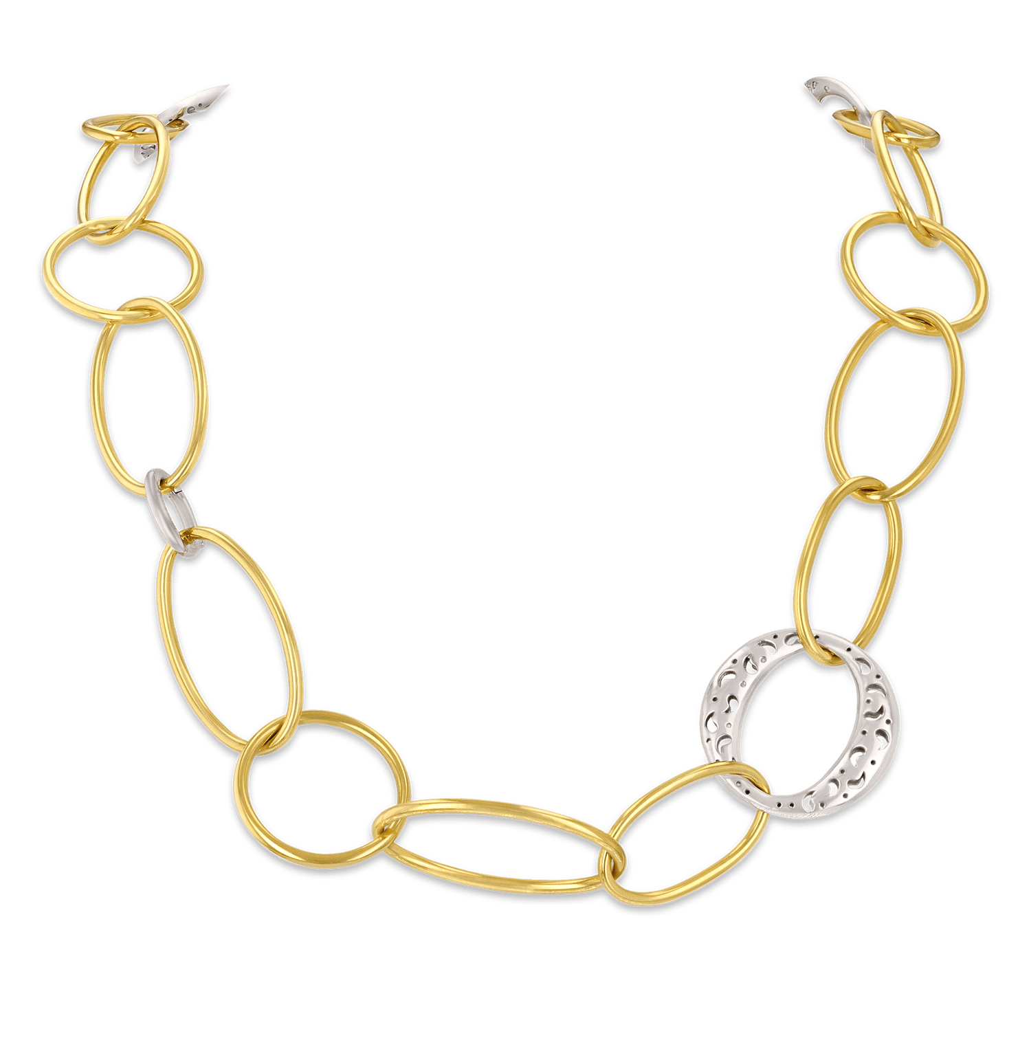 Nicolis Cola Gold Link Necklace