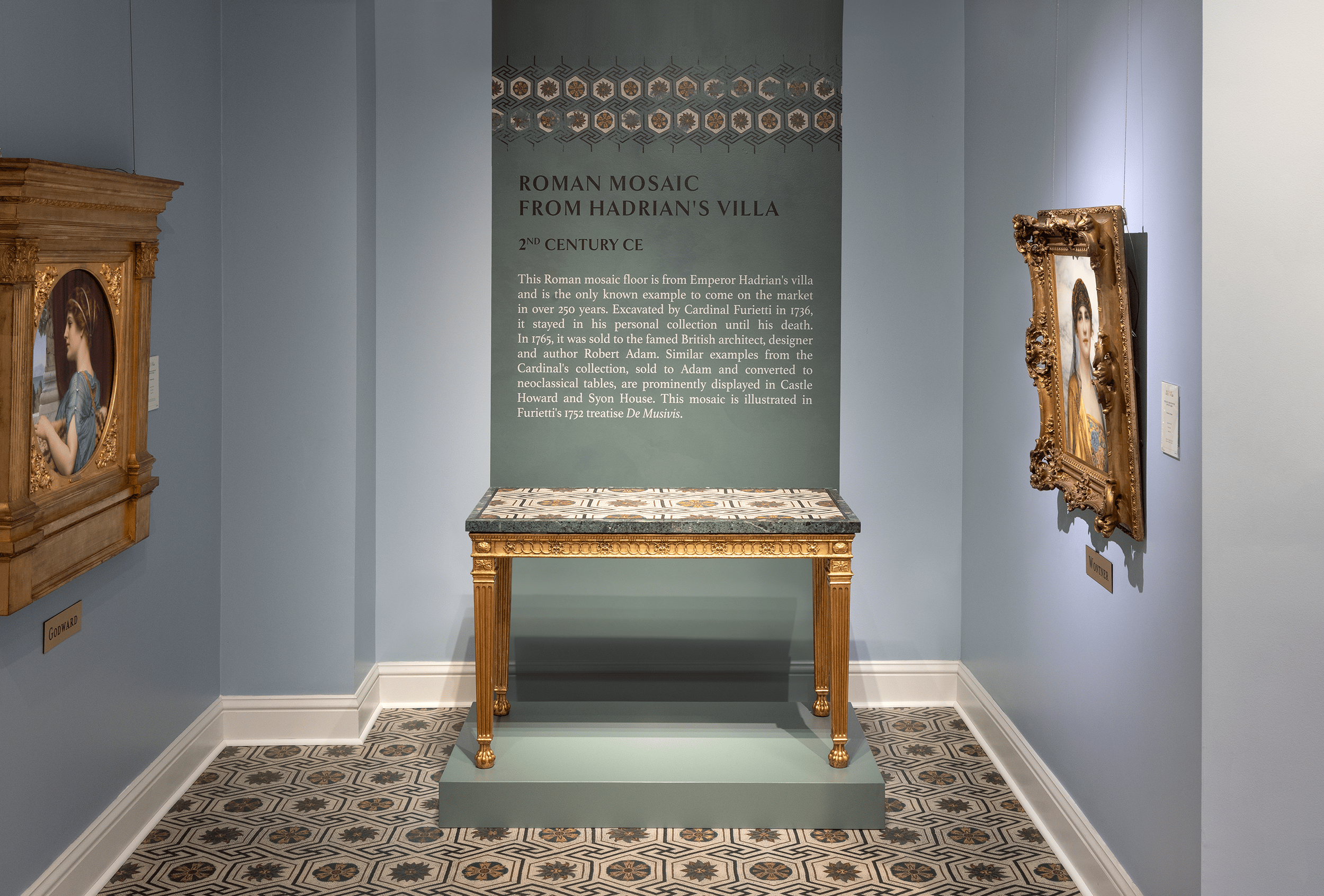 Hadrian's Villa Mosaic Table