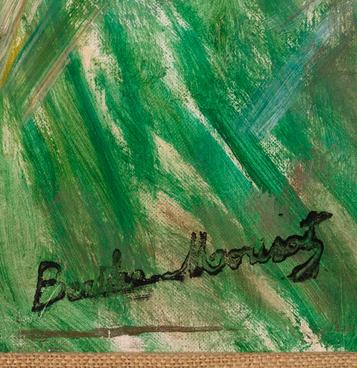 Jeune fille au chien by Berthe Morisot