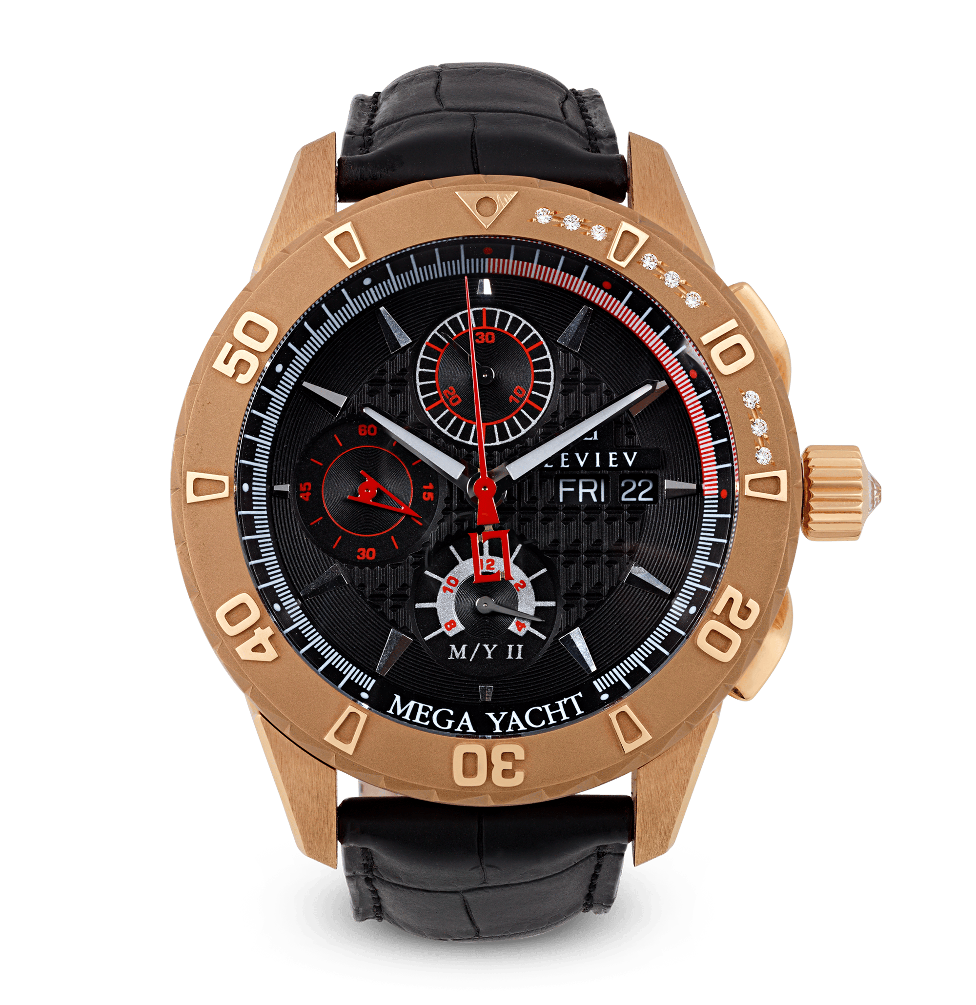 Leviev Rose Gold Mega Yacht II Watch
