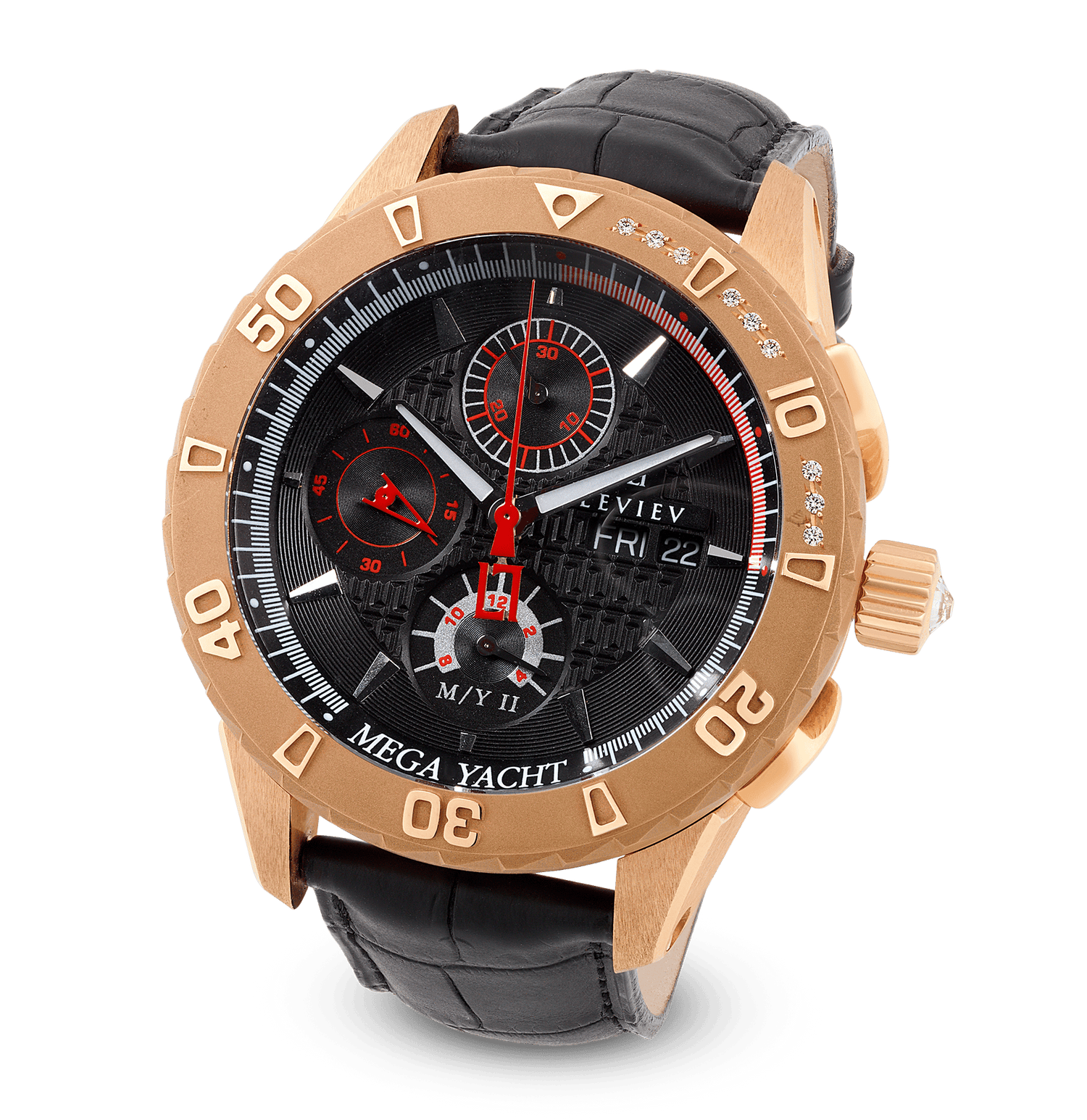 Leviev Rose Gold Mega Yacht II Watch