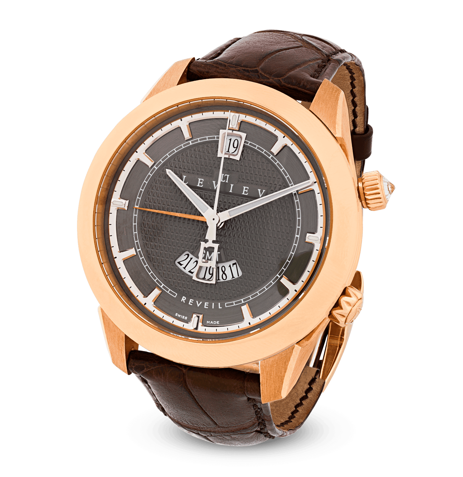 Leviev Rose Gold Reveil Watch