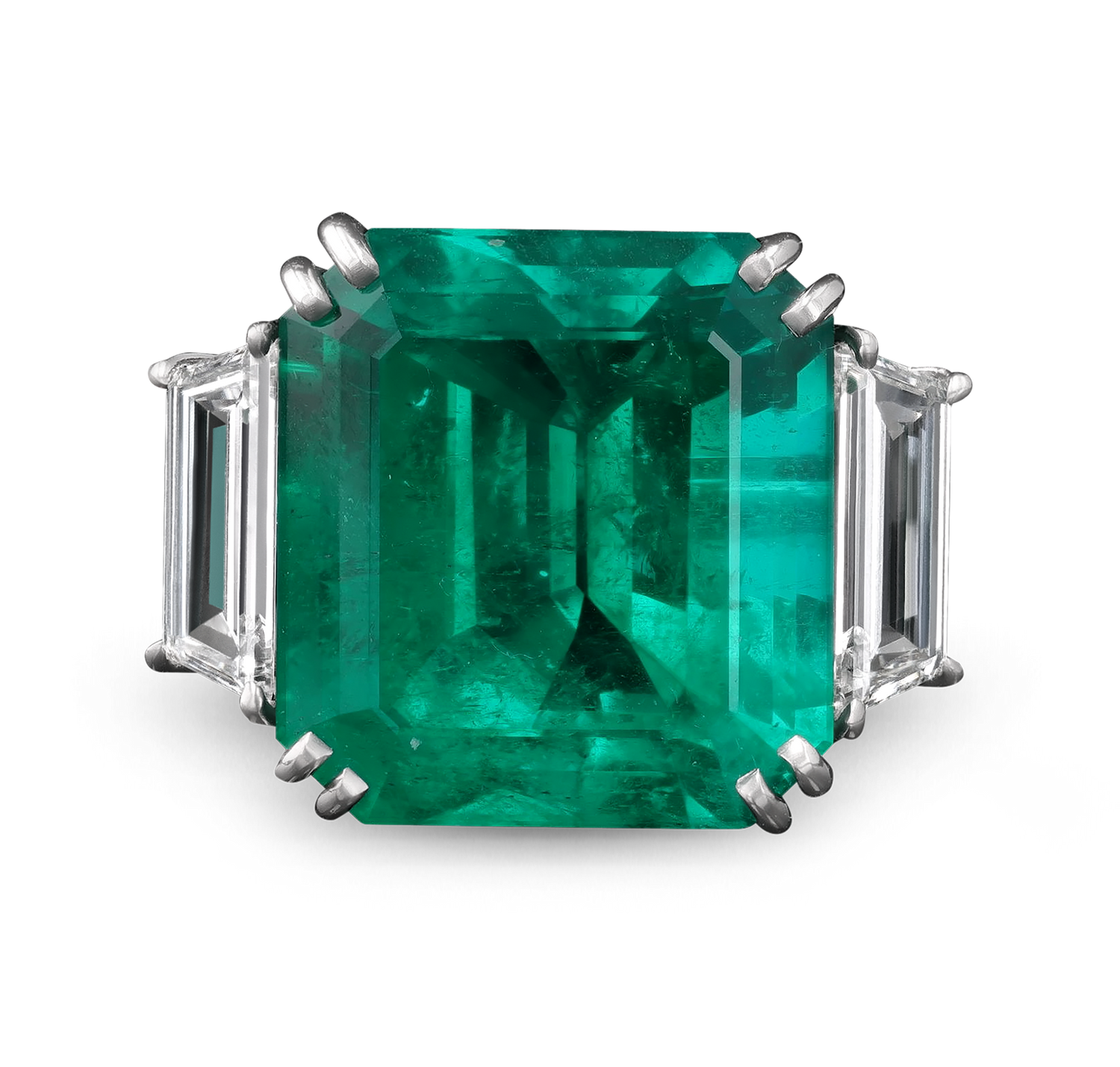 Colombian Emerald Ring, 20.66 Carats