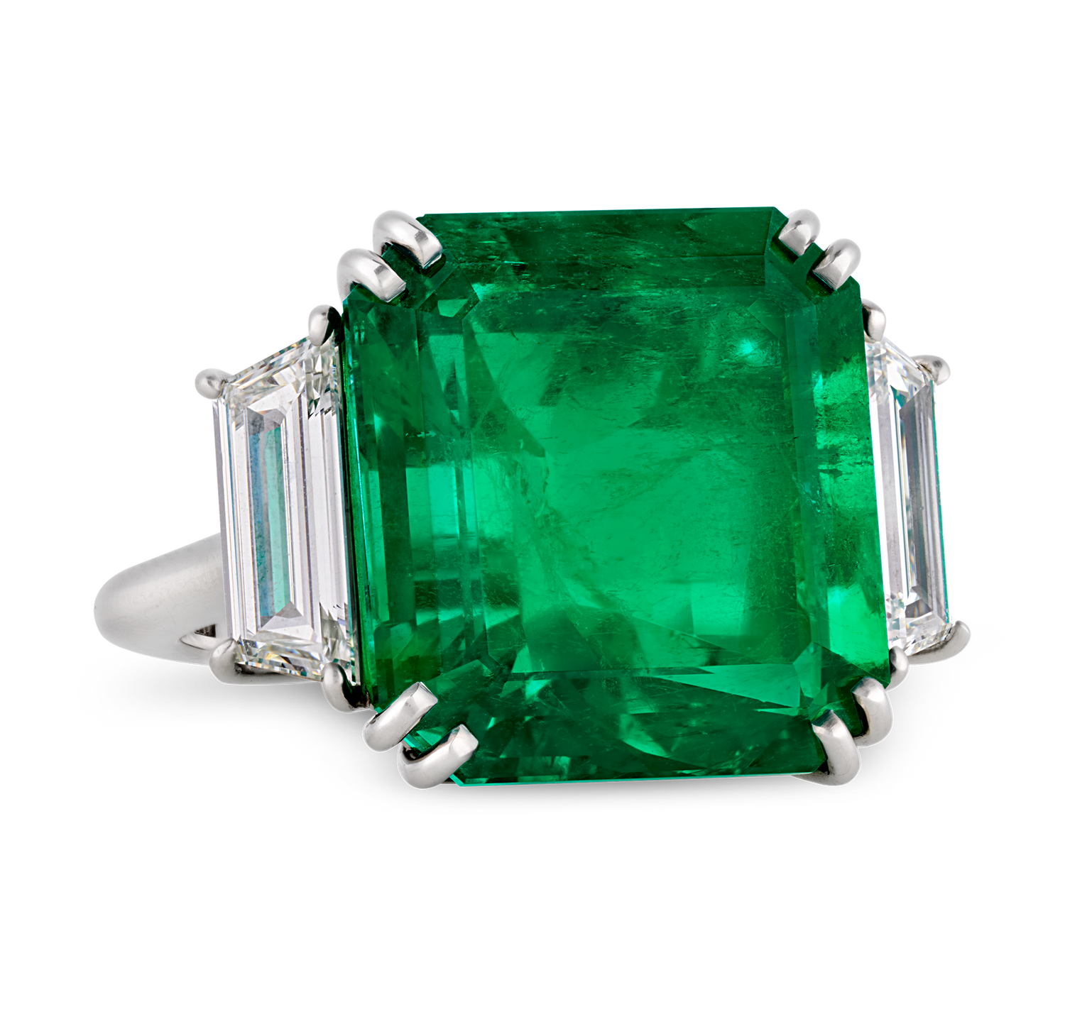 Colombian Emerald Ring, 20.66 Carats