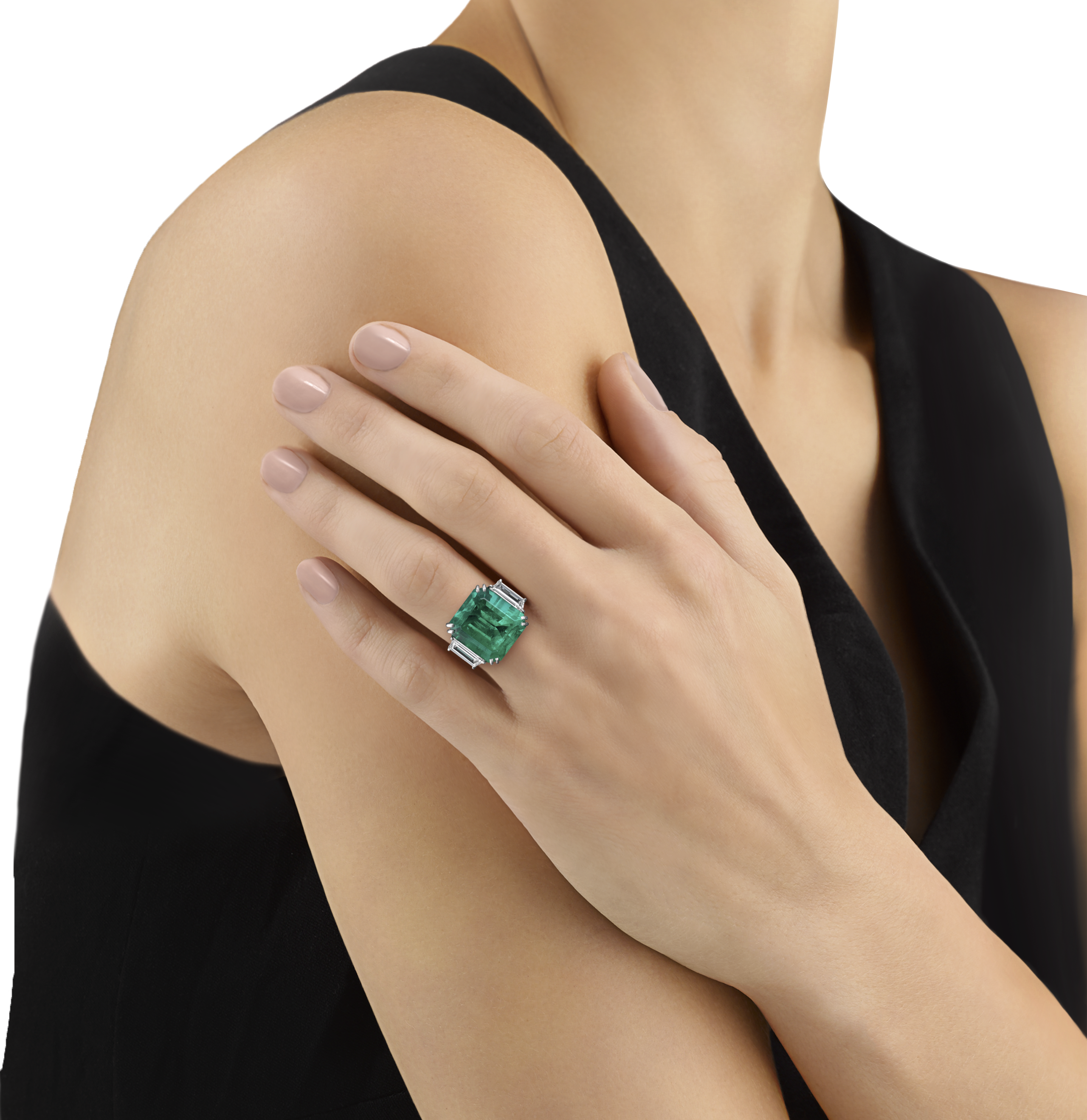 Colombian Emerald Ring, 20.66 Carats