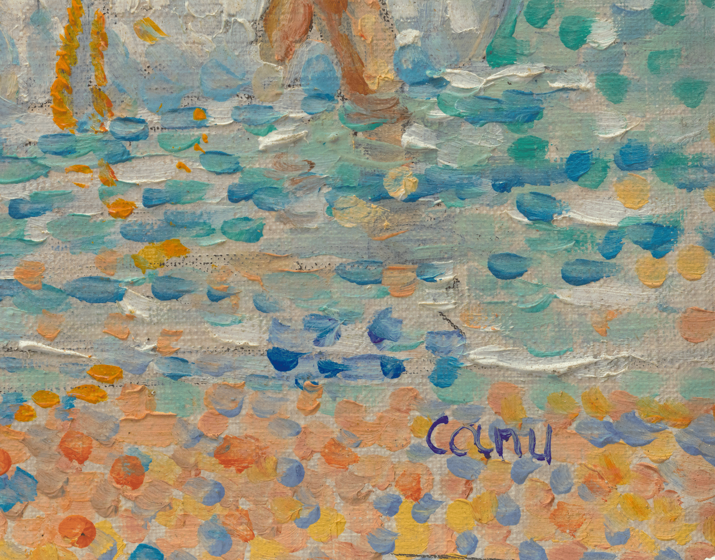 Preparations for the Regattas by Yvonne Canu