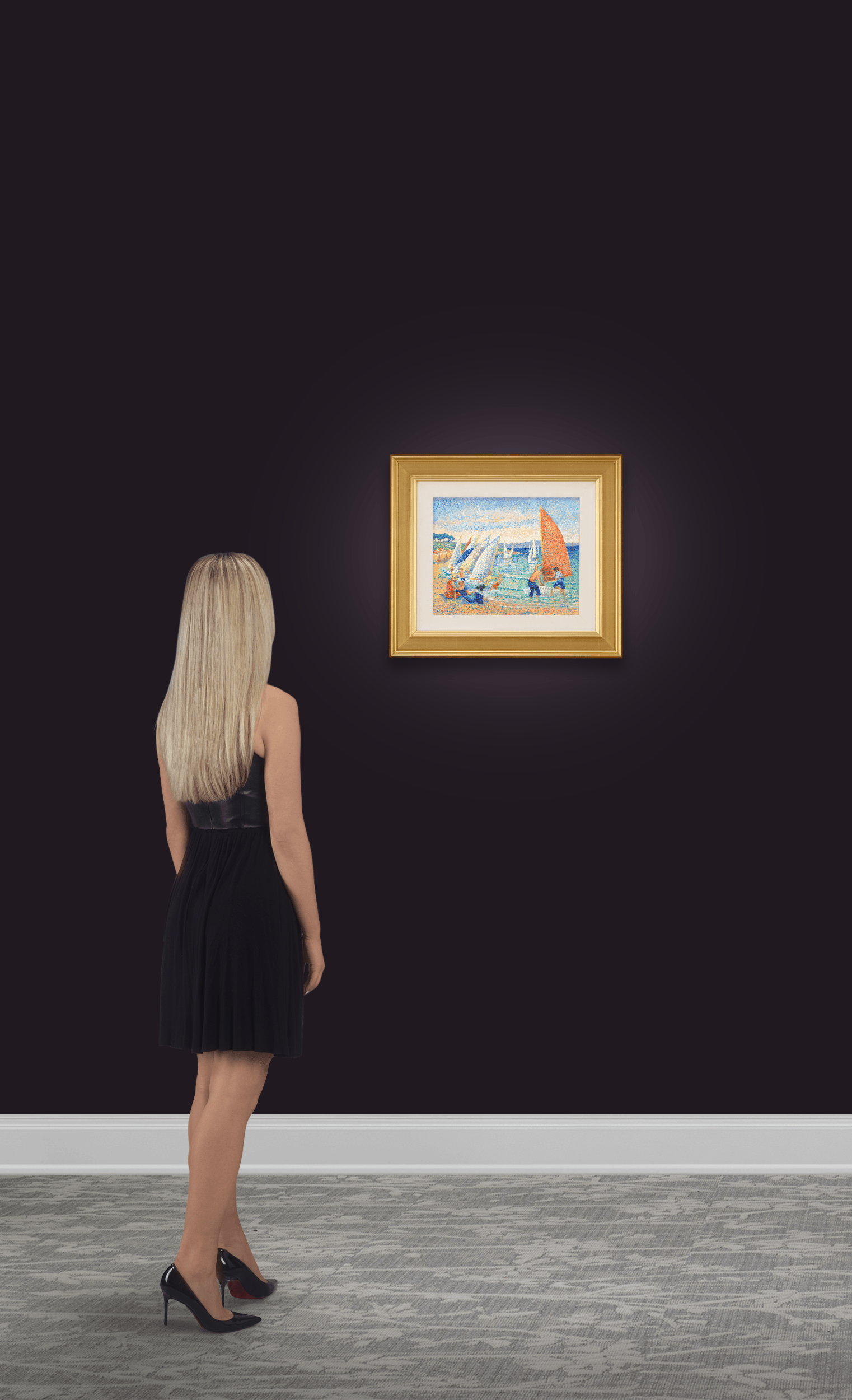 Preparations for the Regattas by Yvonne Canu