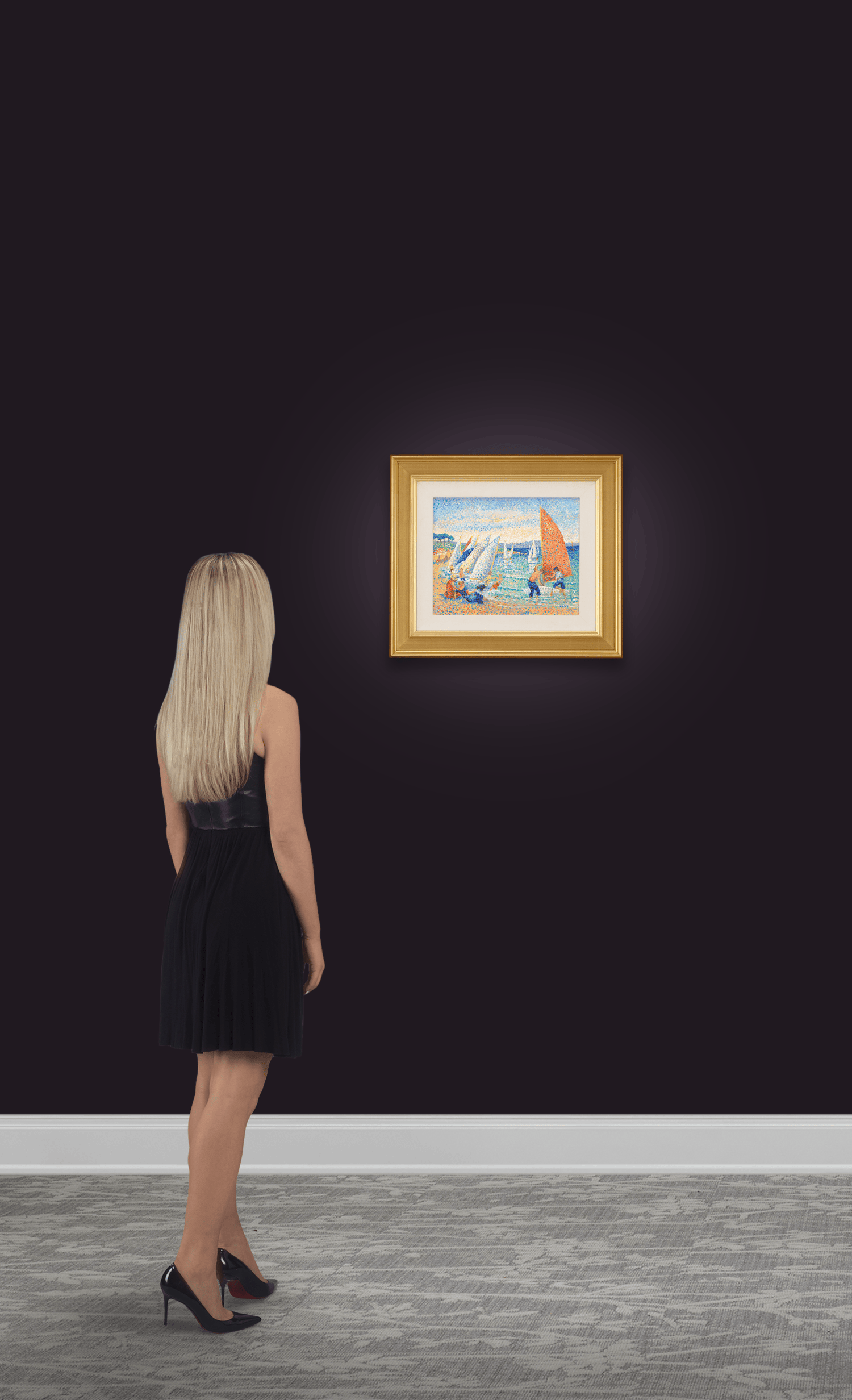 Preparations for the Regattas by Yvonne Canu