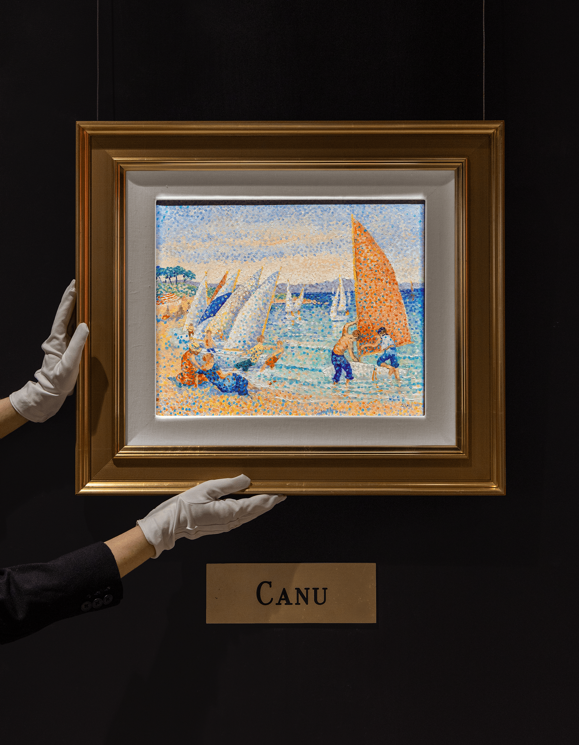 Preparations for the Regattas by Yvonne Canu