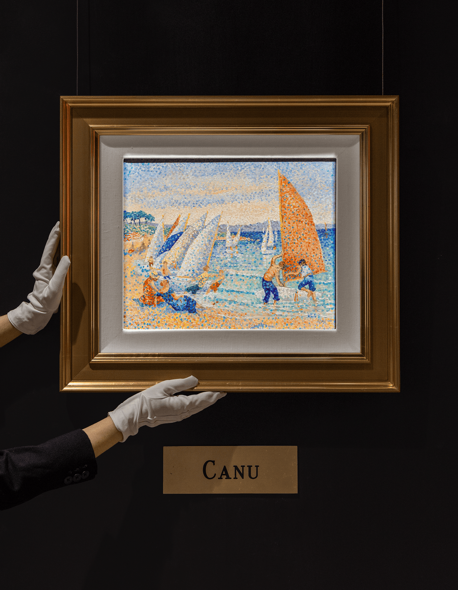 Preparations for the Regattas by Yvonne Canu