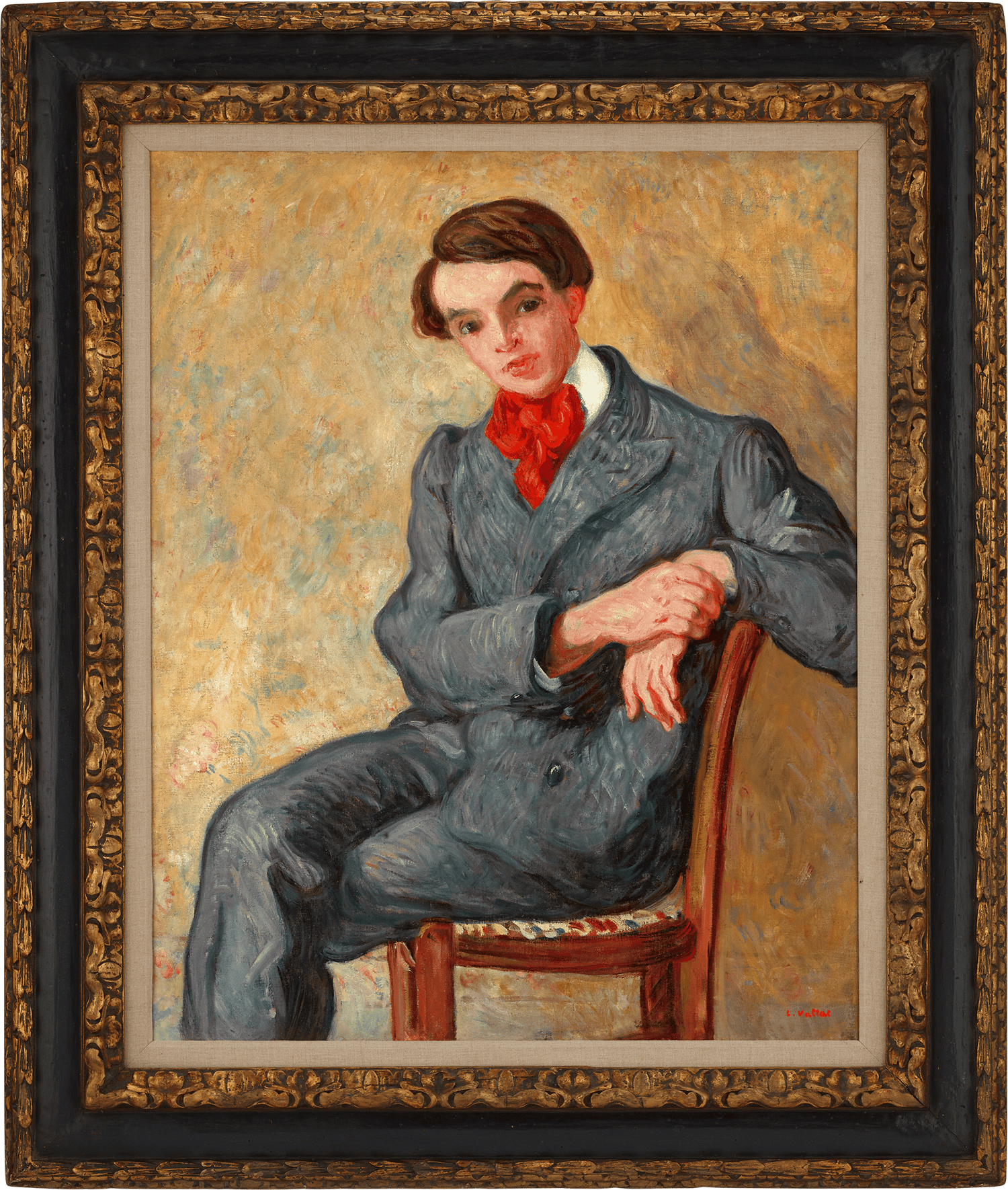 Portrait of Pierre Renoir by Louis Valtat