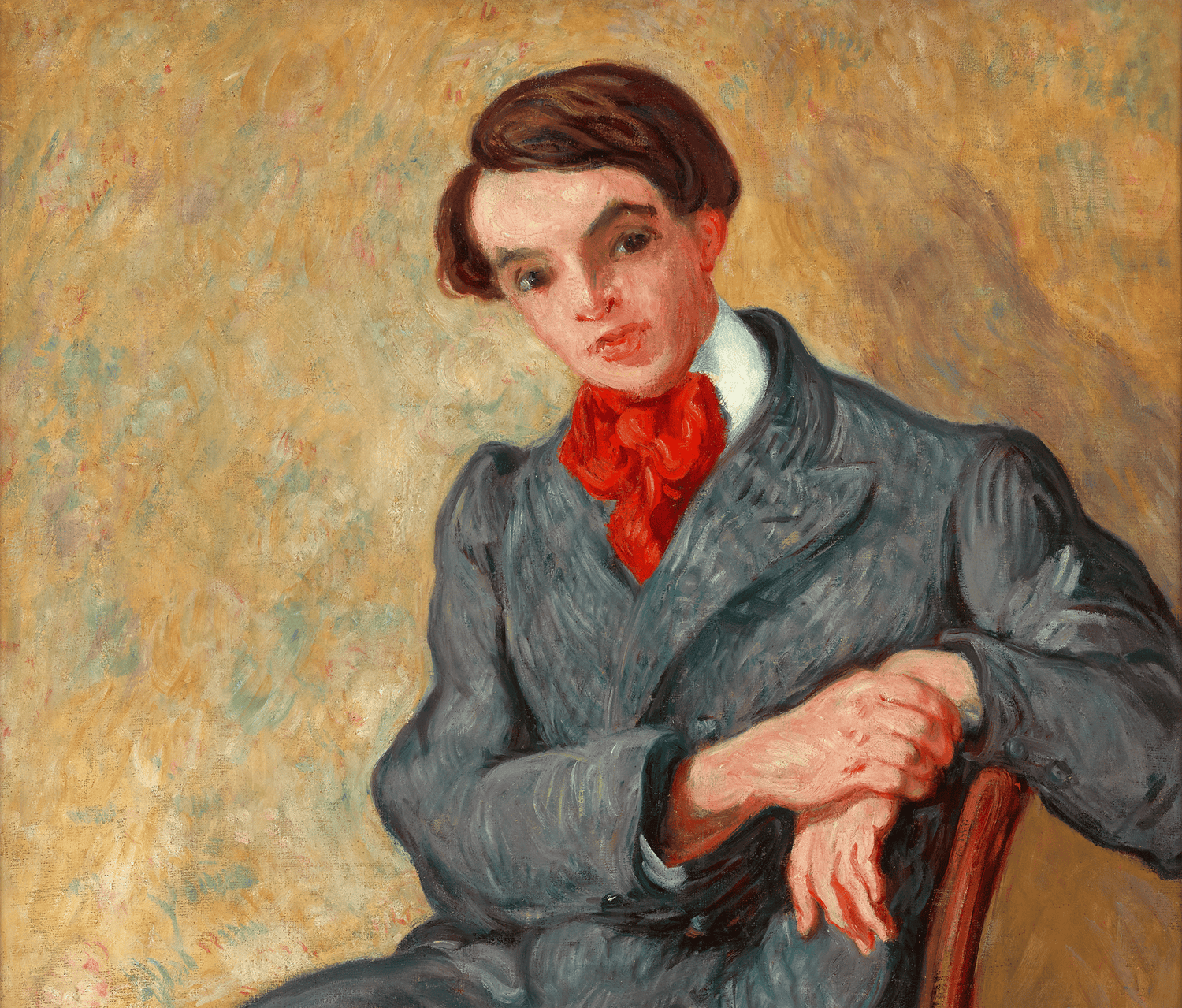 Portrait of Pierre Renoir by Louis Valtat