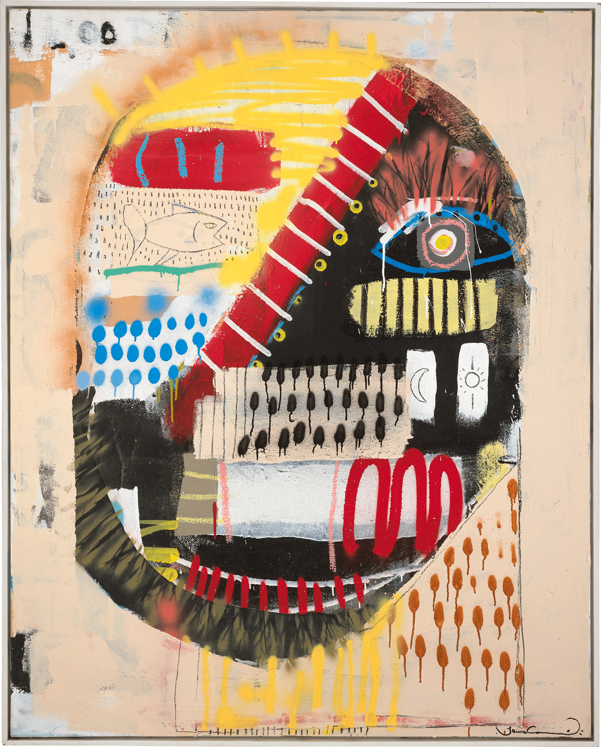 Vacation Always–After Basquiat by Louis Carreon