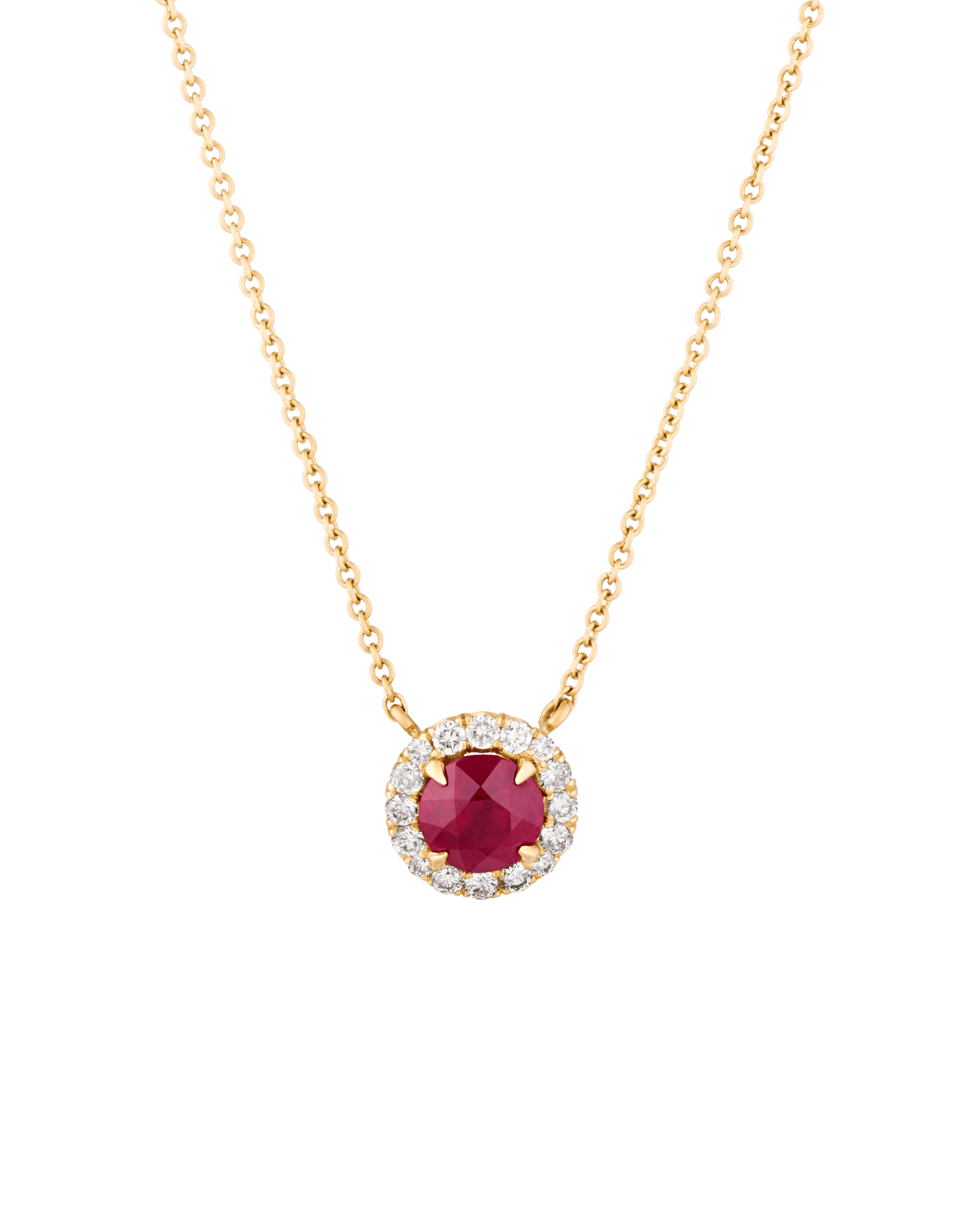 Ruby Necklace, 1.36 Carats
