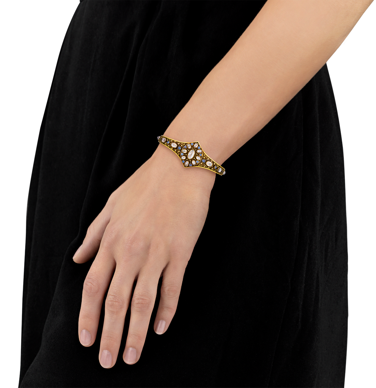 Louis Comfort Tiffany Topaz and Sapphire Bracelet