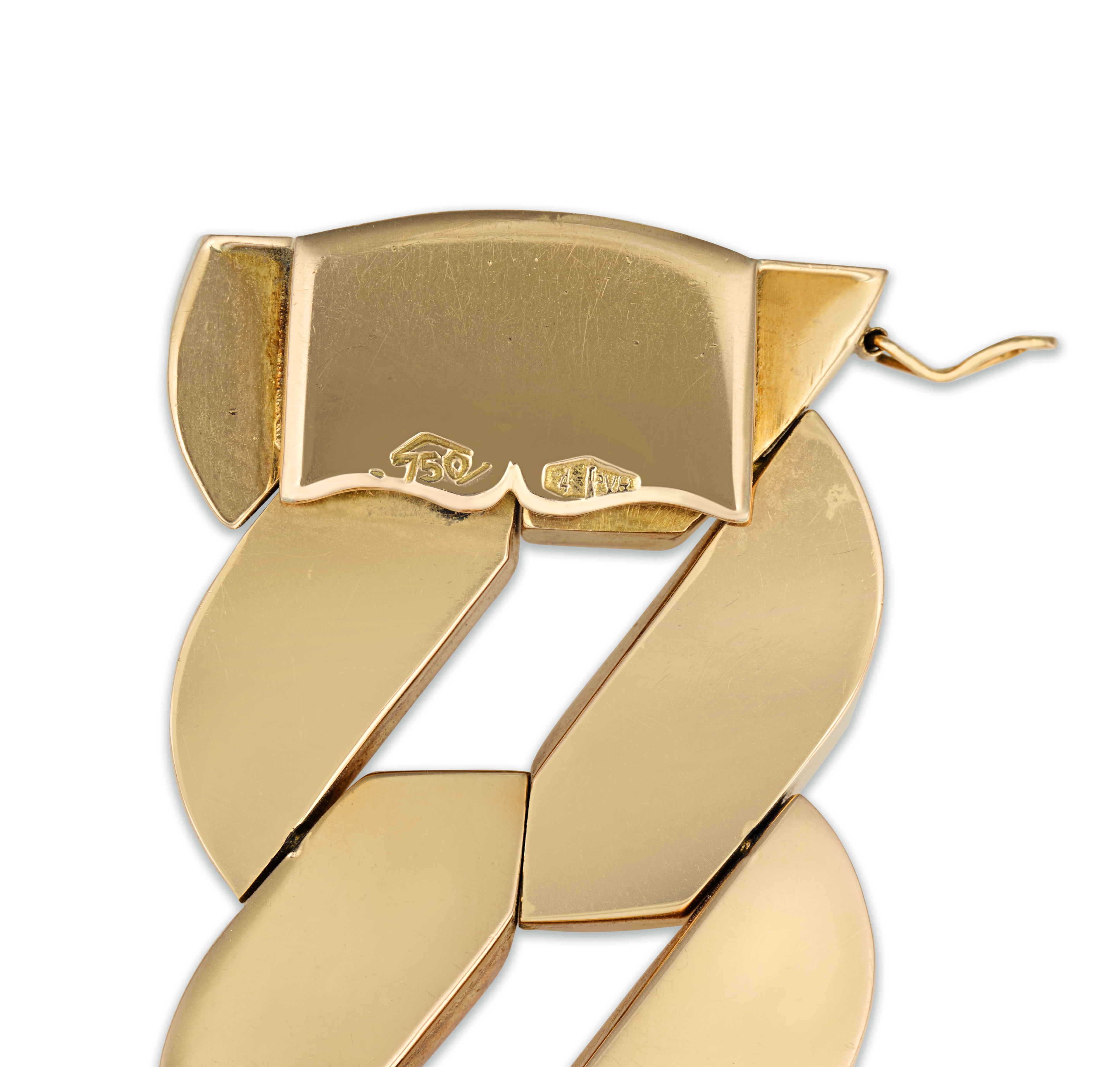 Yellow Gold Link Bracelet