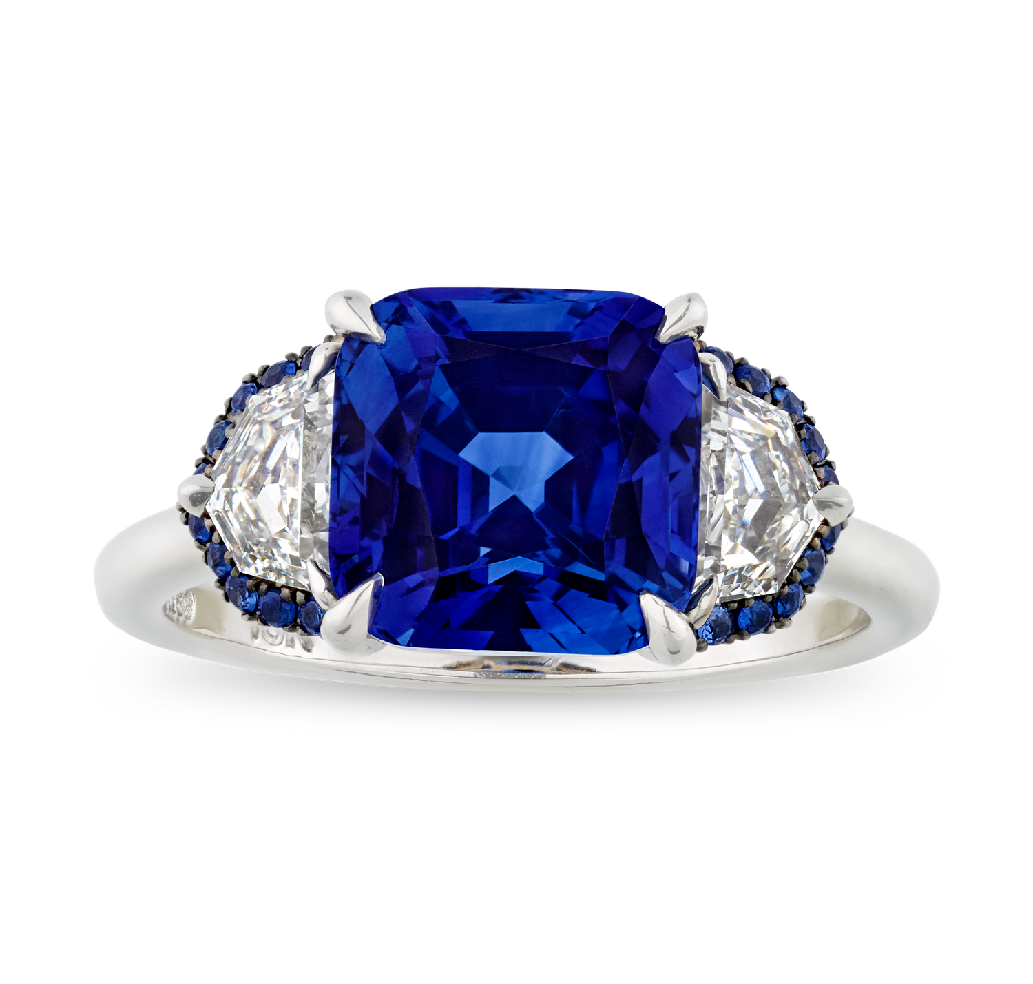 Ceylon Sapphire Ring, 4.95 Carats