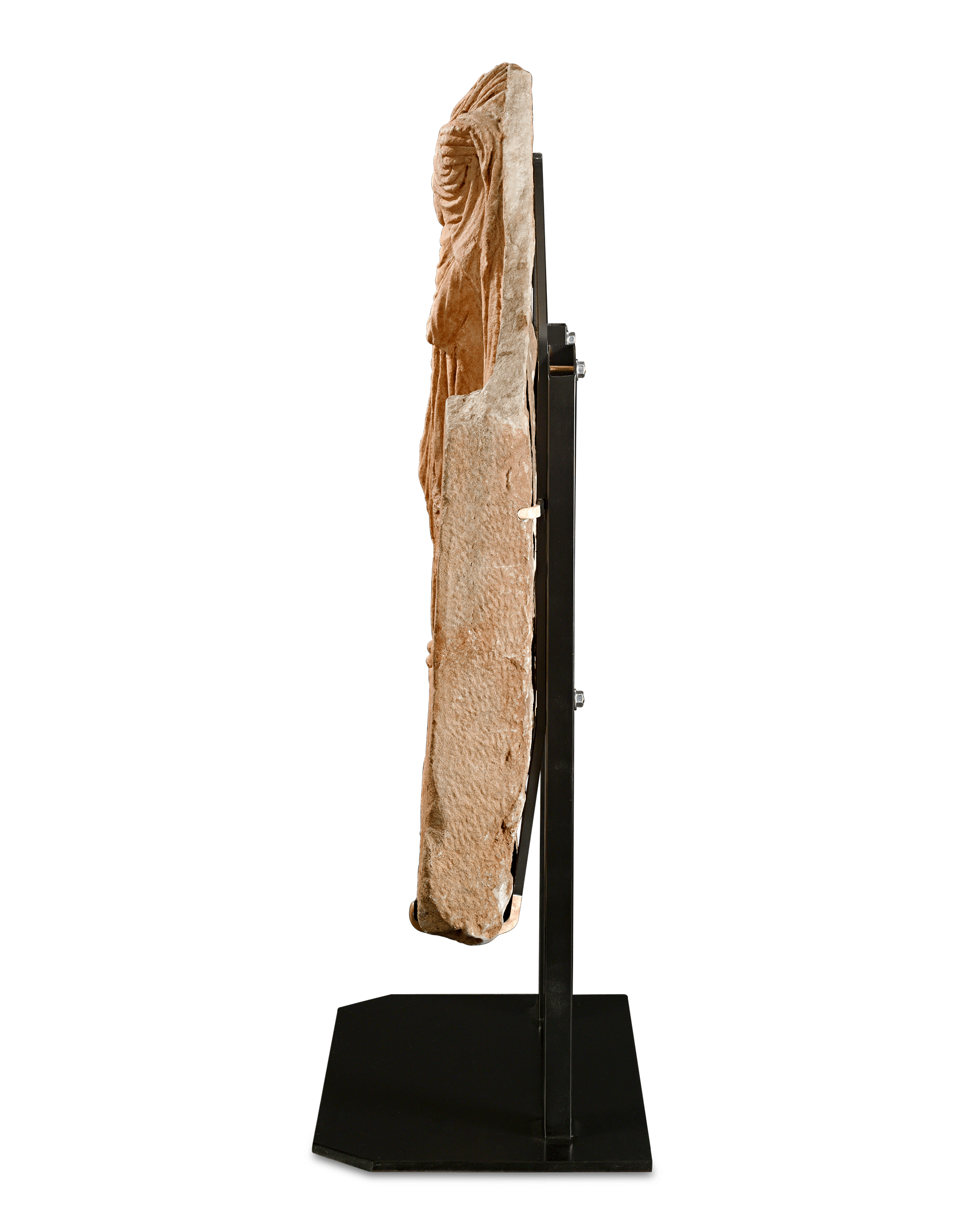 Ancient Roman Stele Relief Fragment