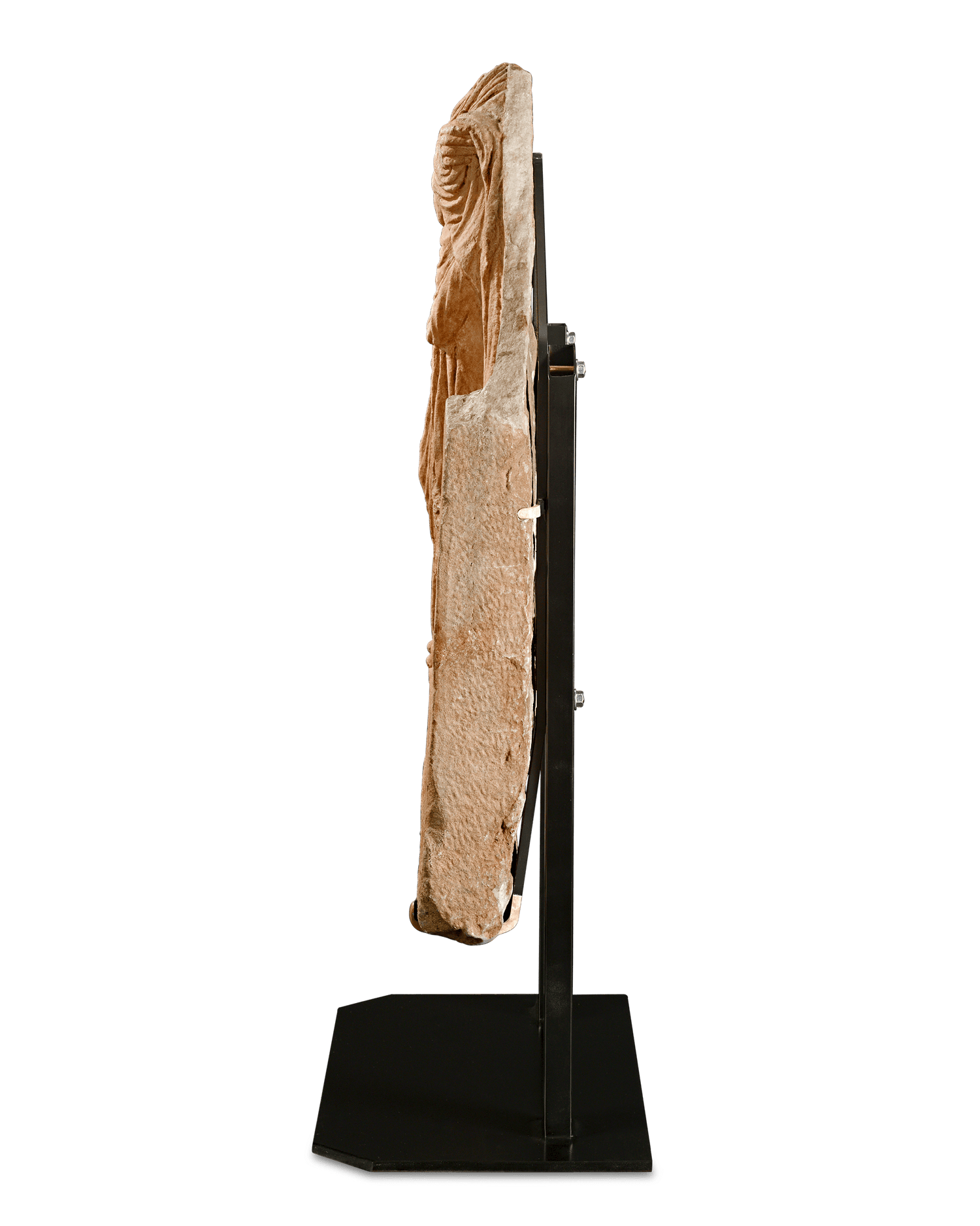Ancient Roman Stele Relief Fragment
