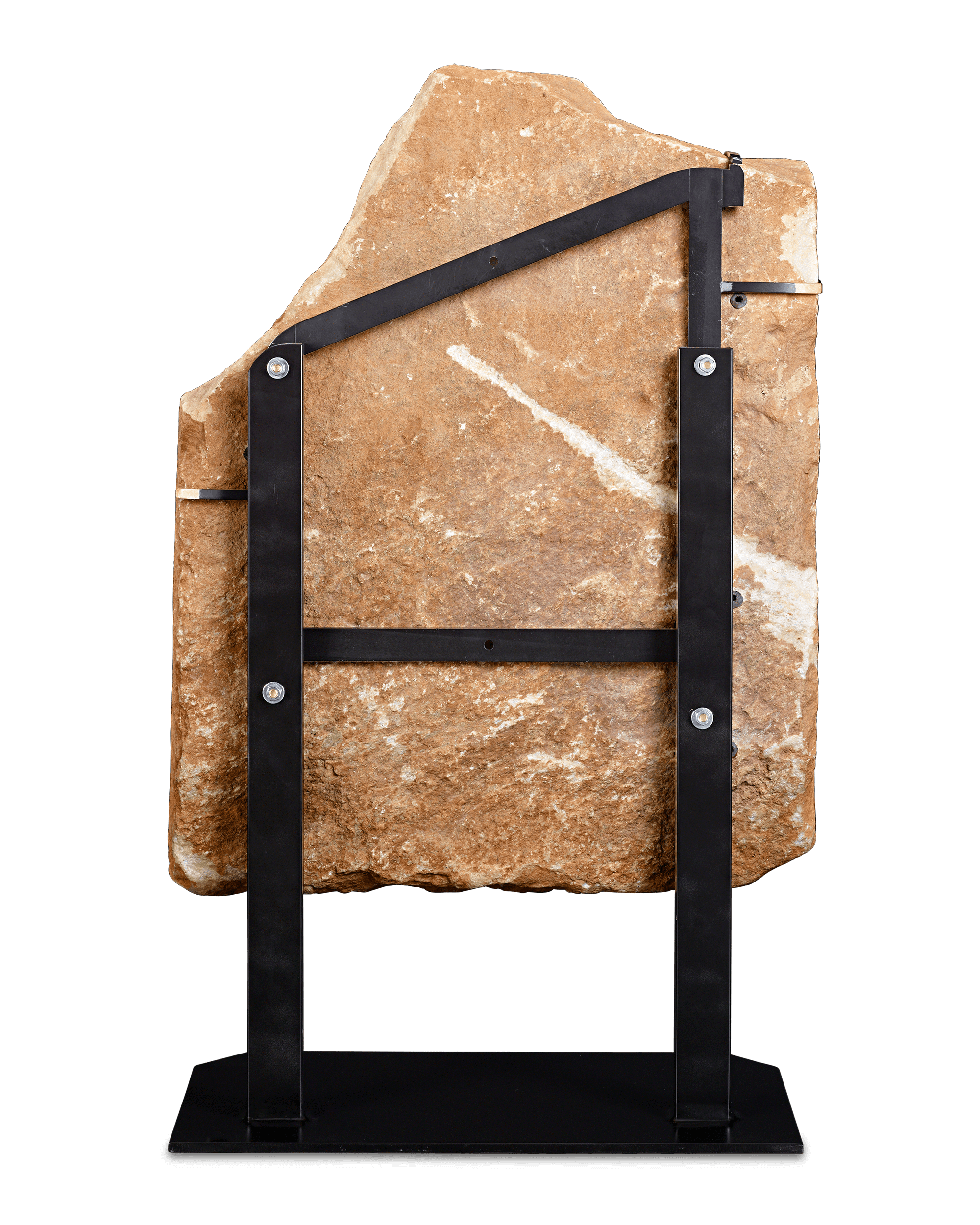 Ancient Roman Stele Relief Fragment