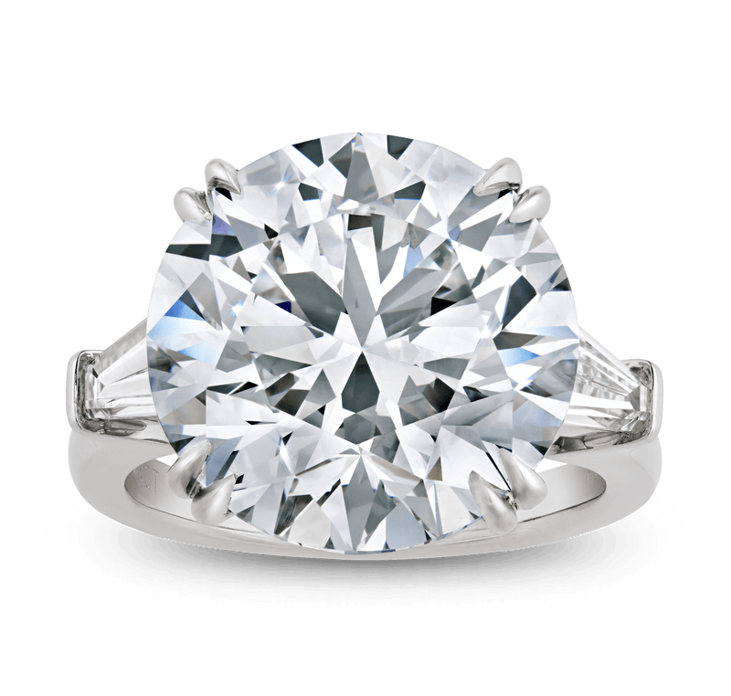 Harry Winston Flawless Golconda Diamond Ring, 11.30 Carats