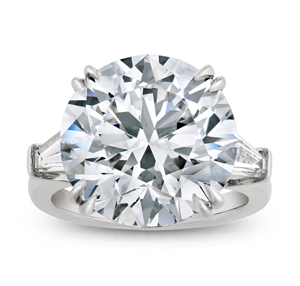 Harry Winston Flawless Golconda Diamond Ring, 11.30 Carats