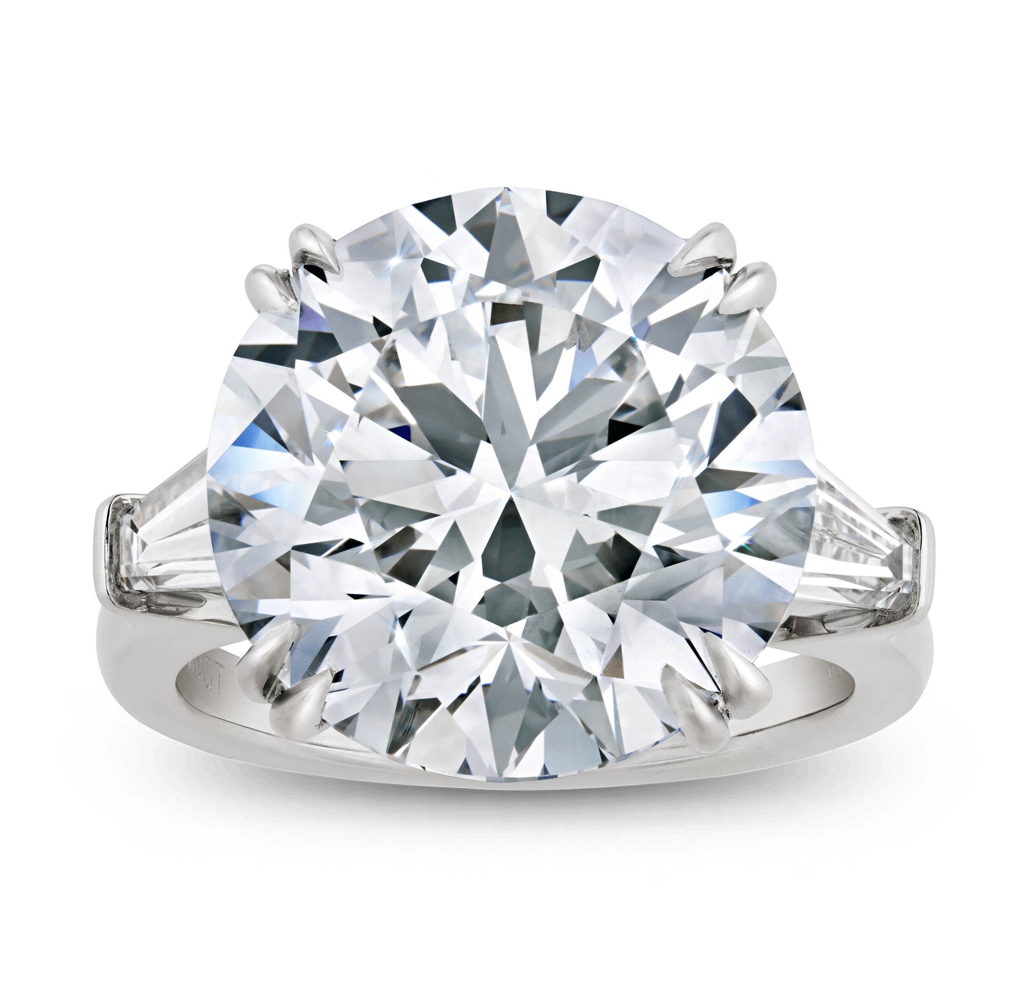 Harry Winston Flawless Golconda Diamond Ring, 11.30 Carats